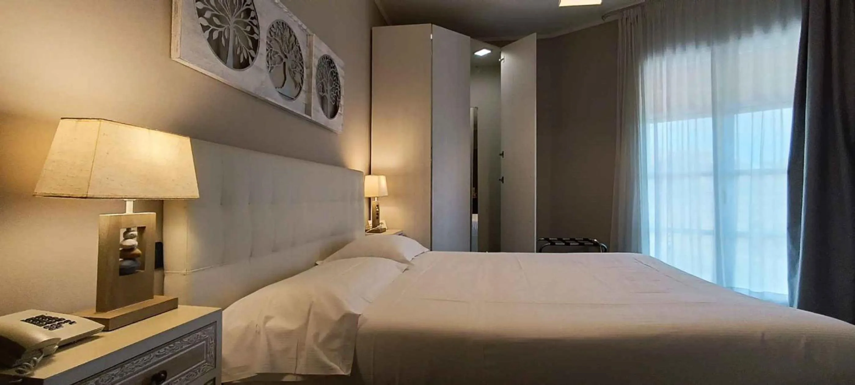 furniture, Bed in Hotel Palladium