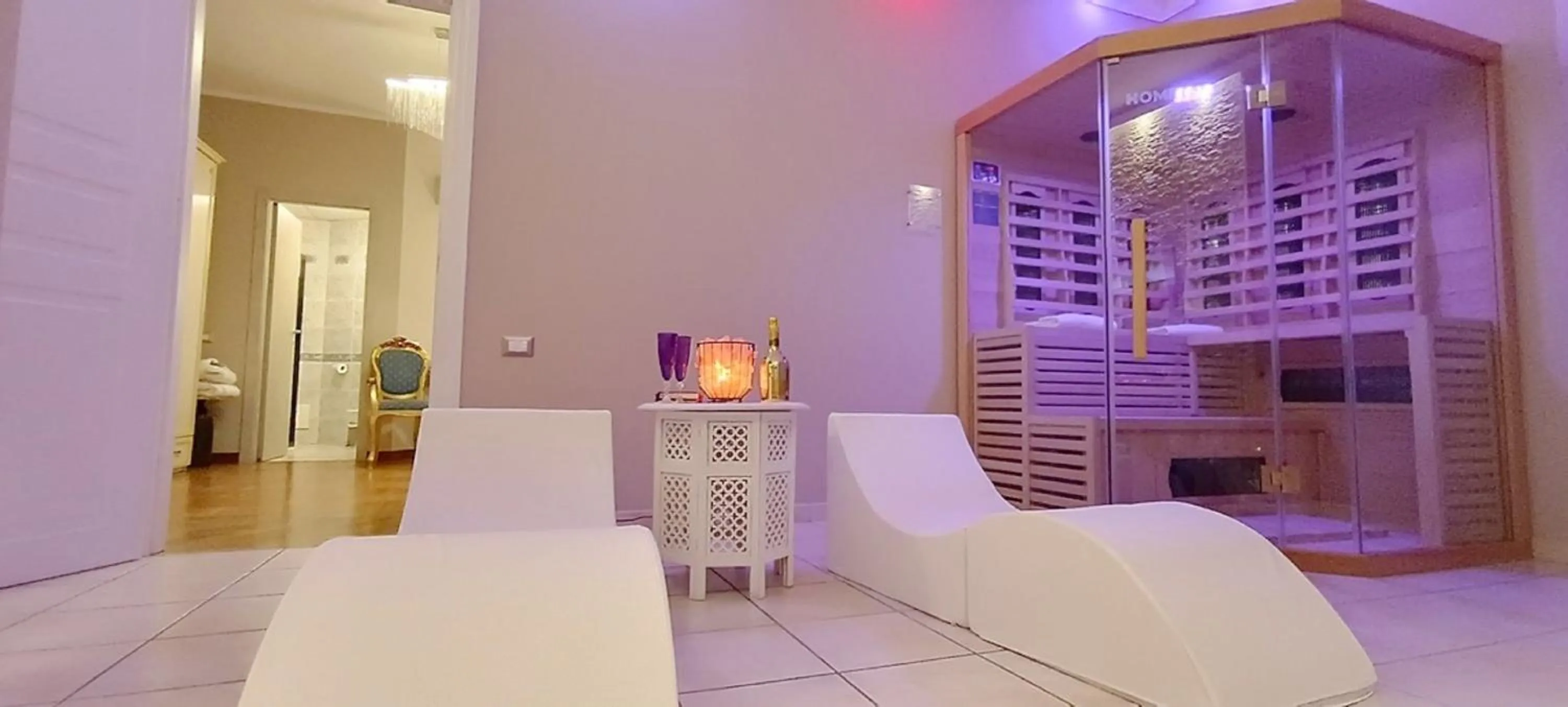 Sauna in Hotel Palladium