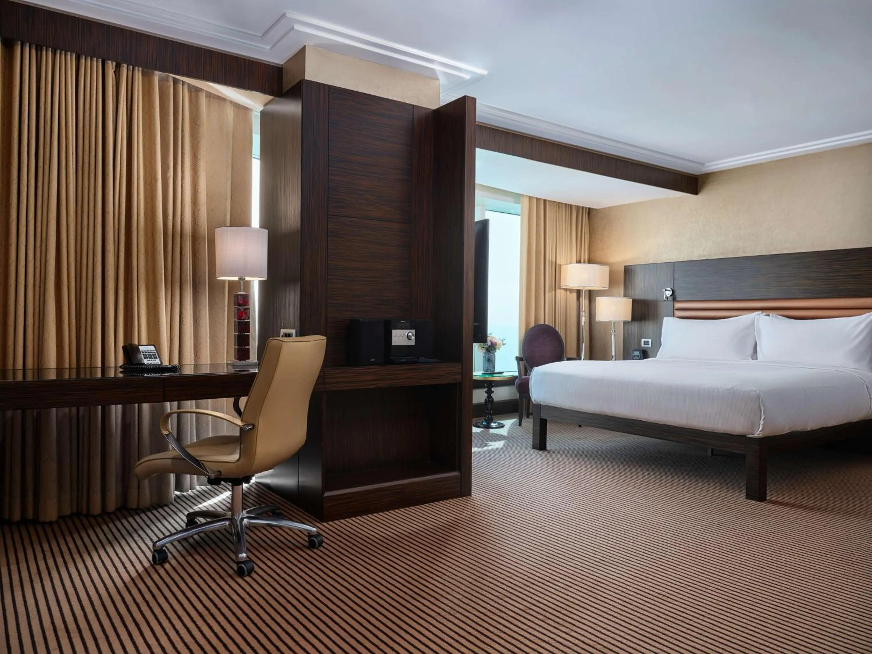 Bedroom, Bed in Hilton Baku