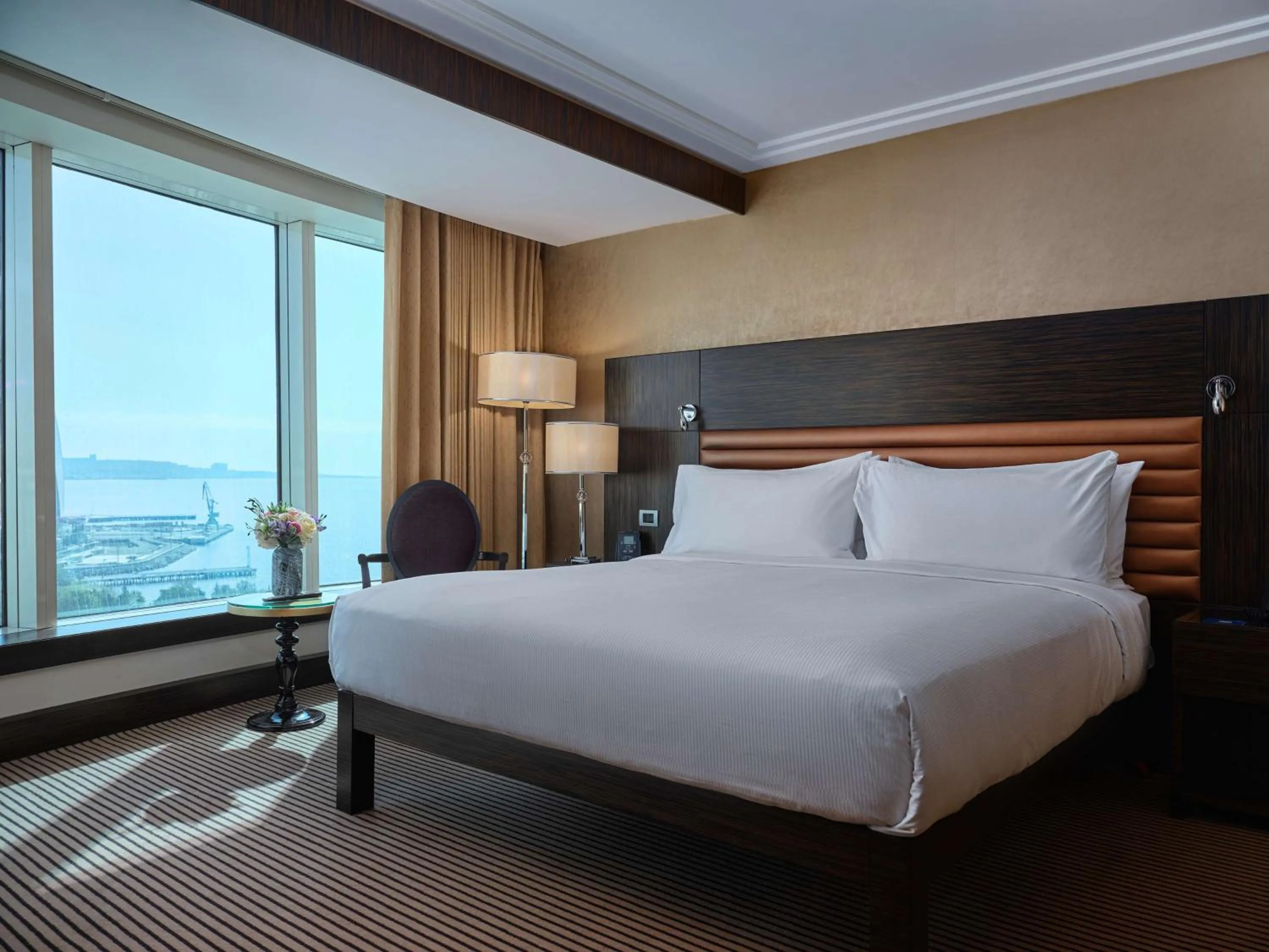 Bed in Hilton Baku