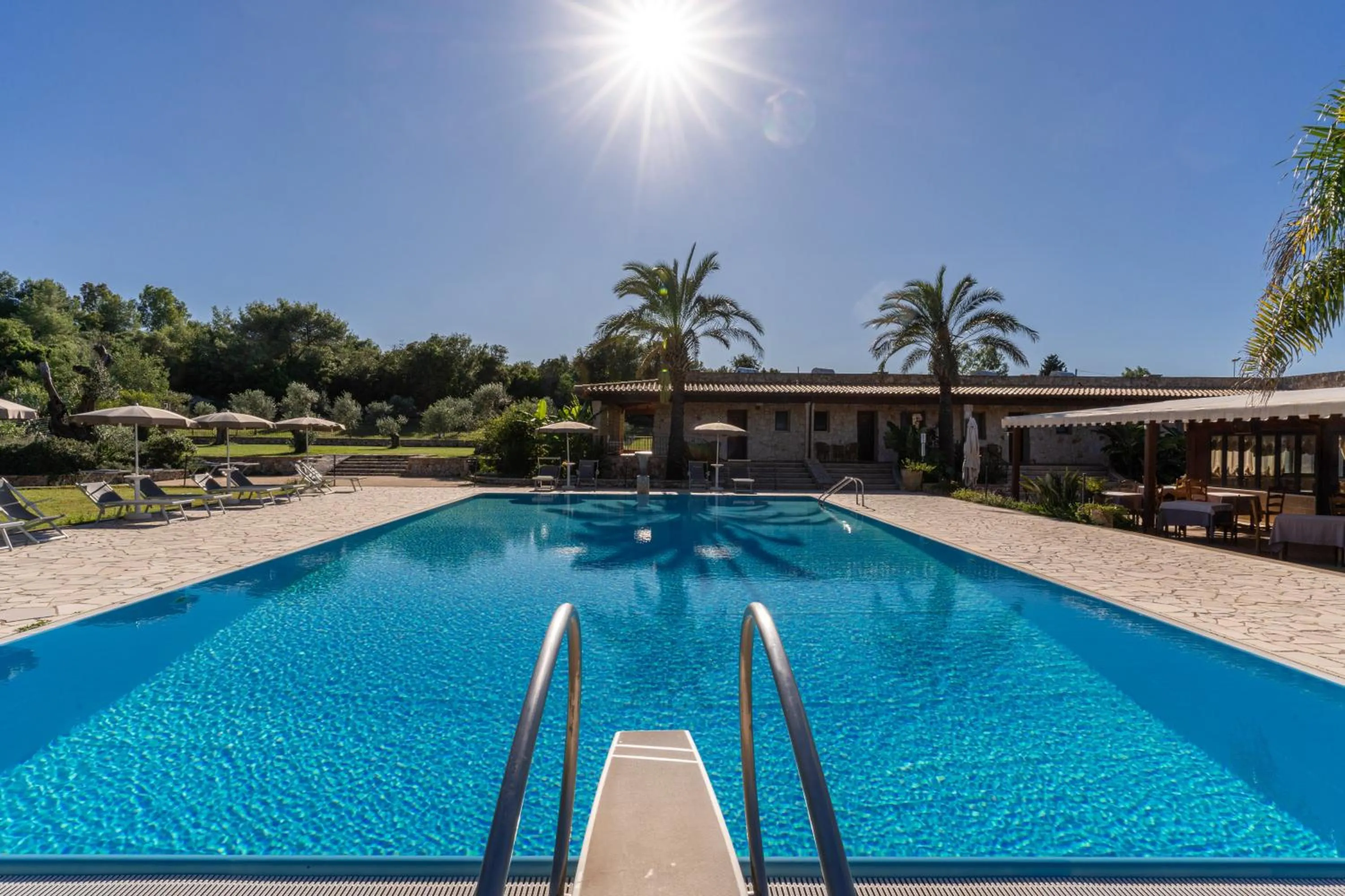 Swimming pool in Hotel Masseria Le Pajare