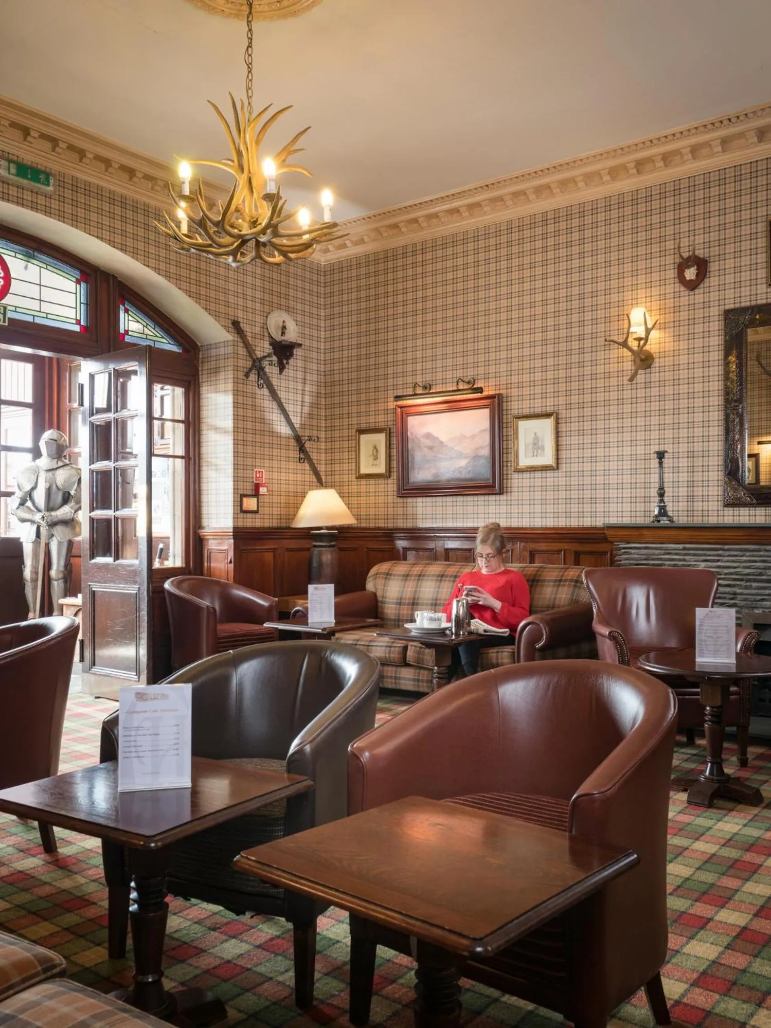 Lobby or reception in Cairngorm Hotel