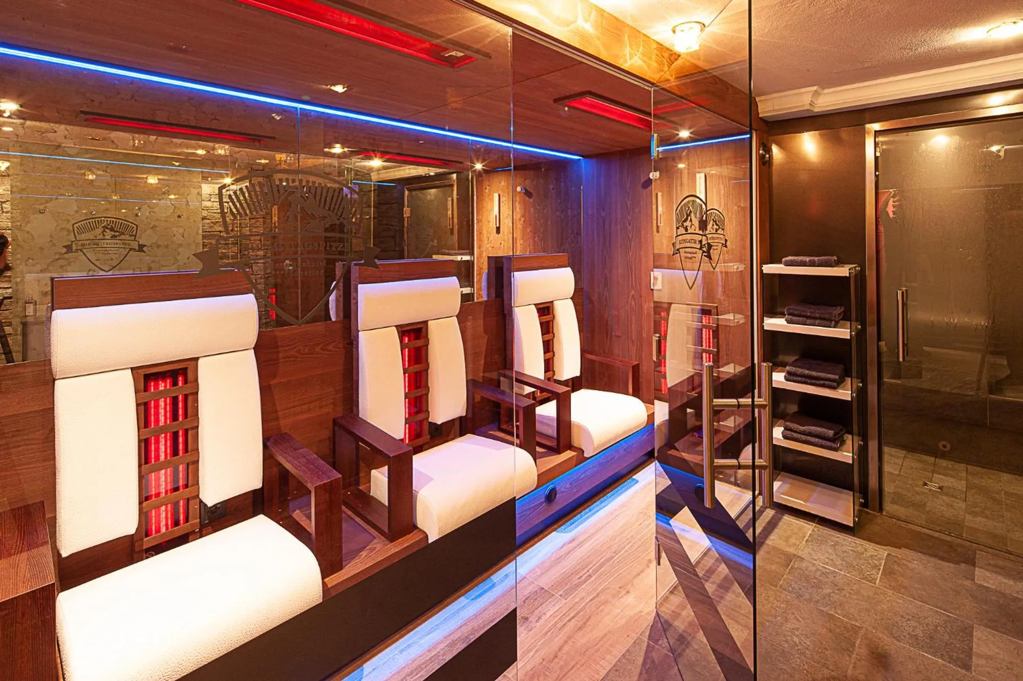 Spa and wellness centre/facilities in Boutique Hotel die Mittagspitze Superior