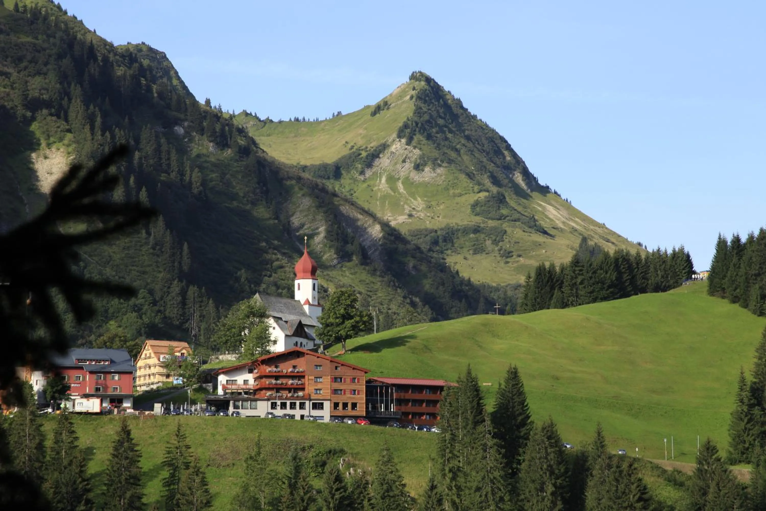 Property building in Boutique Hotel die Mittagspitze Superior