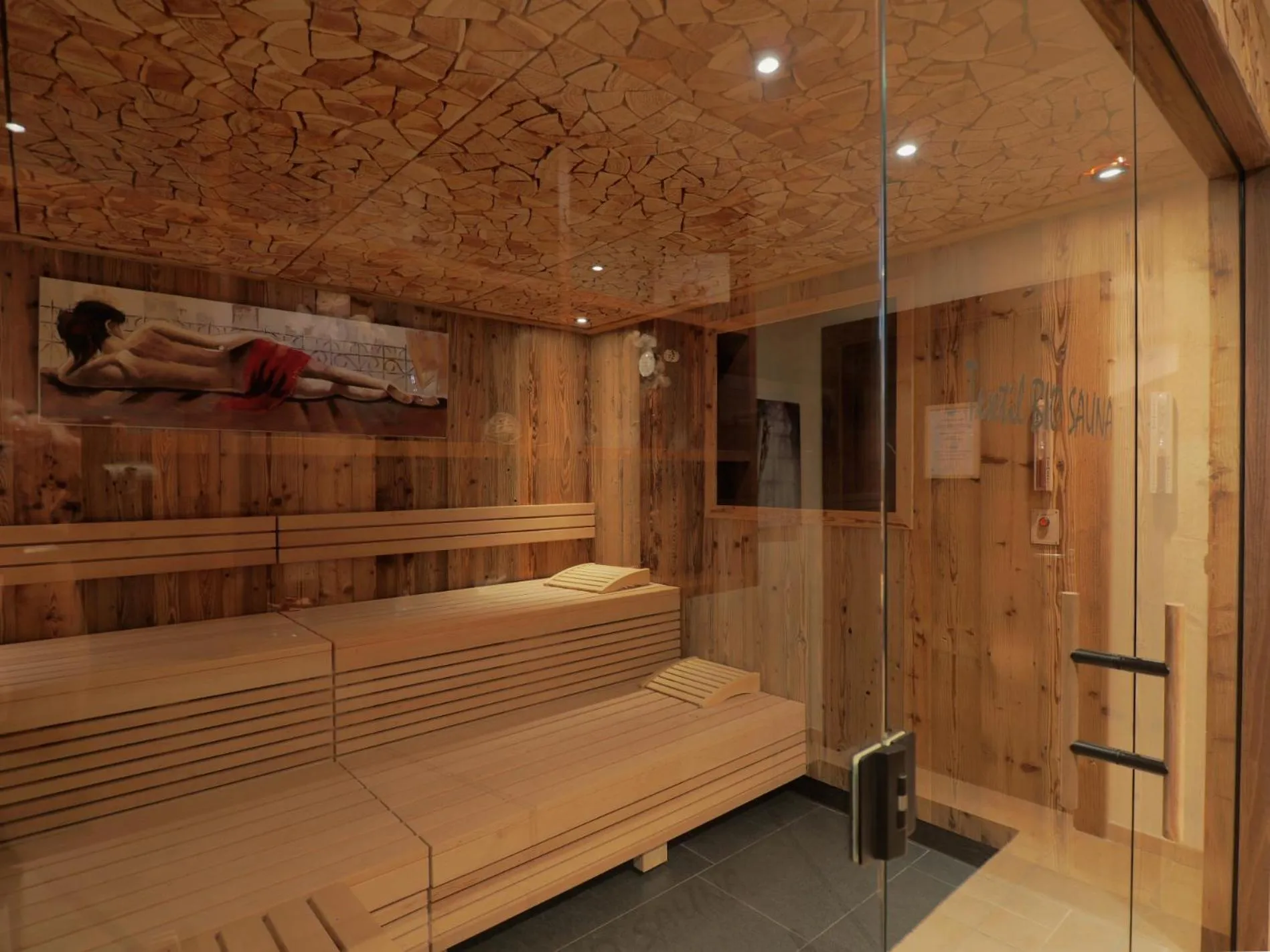 Sauna in Boutique Hotel die Mittagspitze Superior