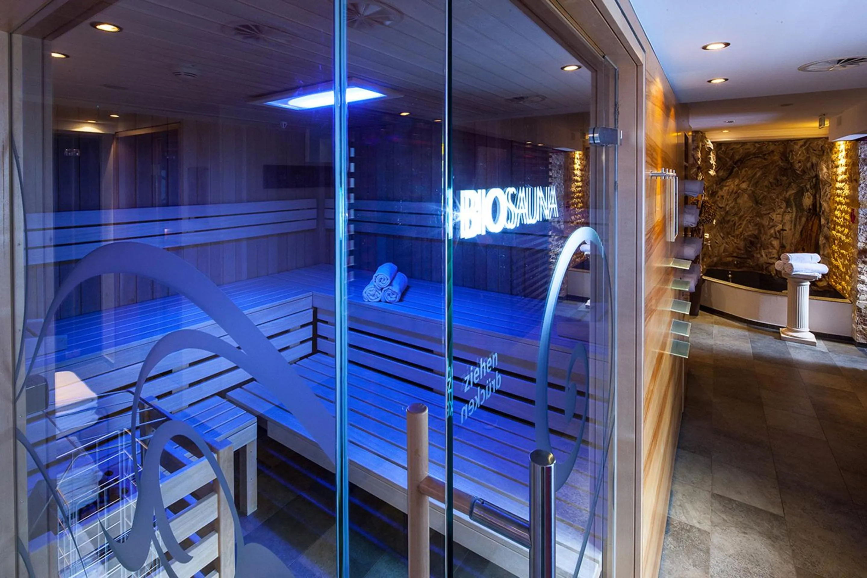 Sauna in Boutique Hotel die Mittagspitze Superior