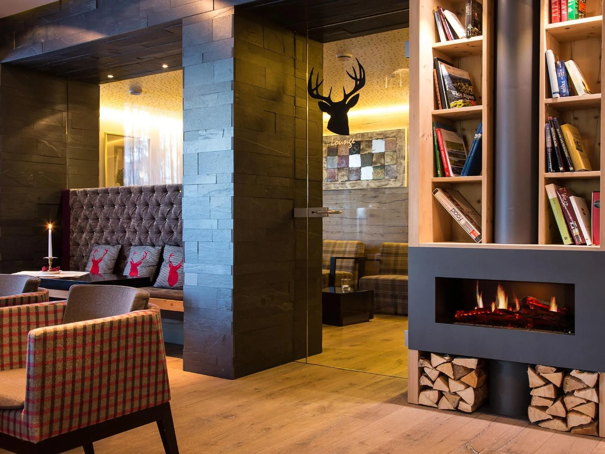 Lobby or reception in Boutique Hotel die Mittagspitze Superior