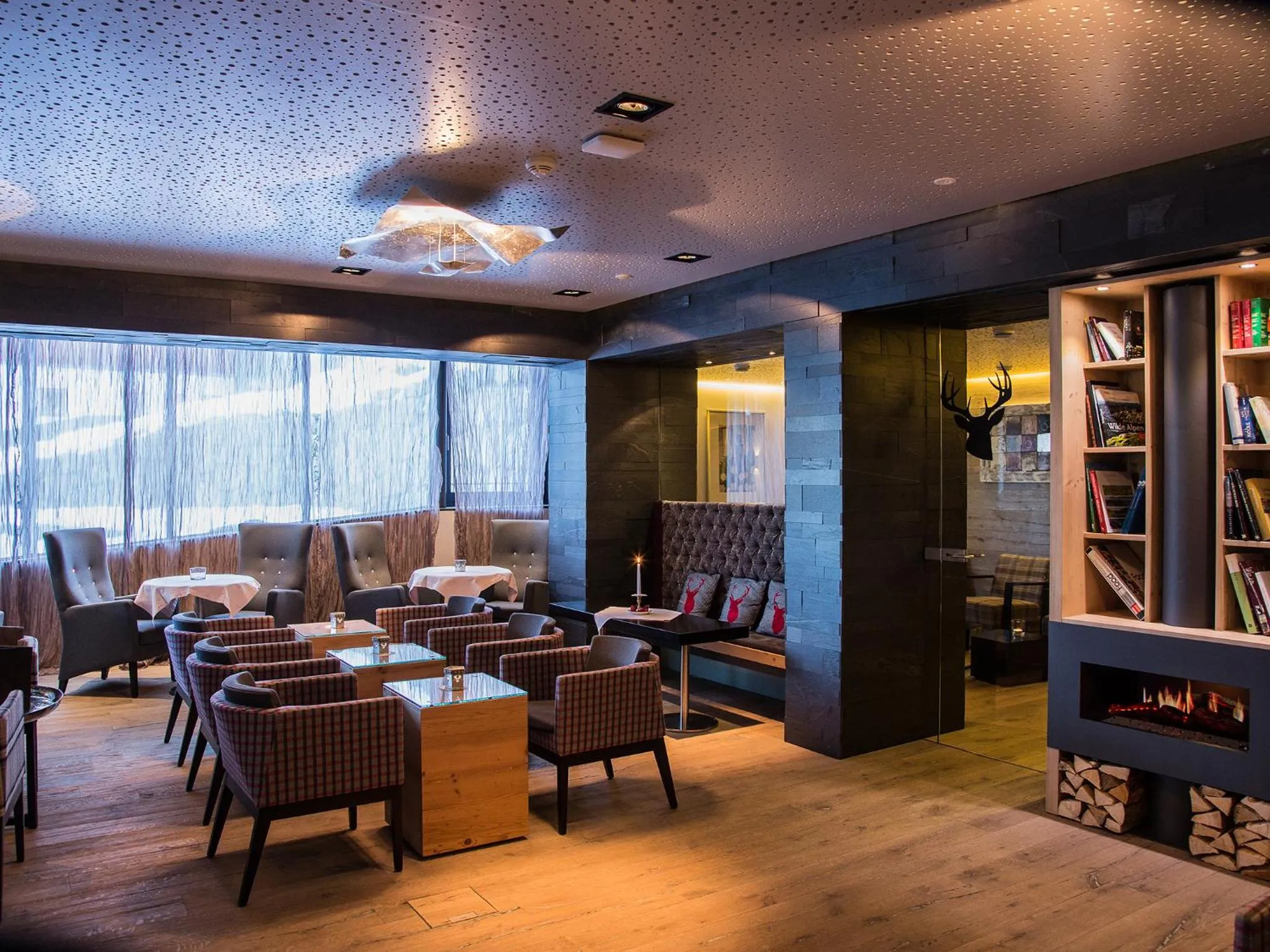 Lobby or reception in Boutique Hotel die Mittagspitze Superior