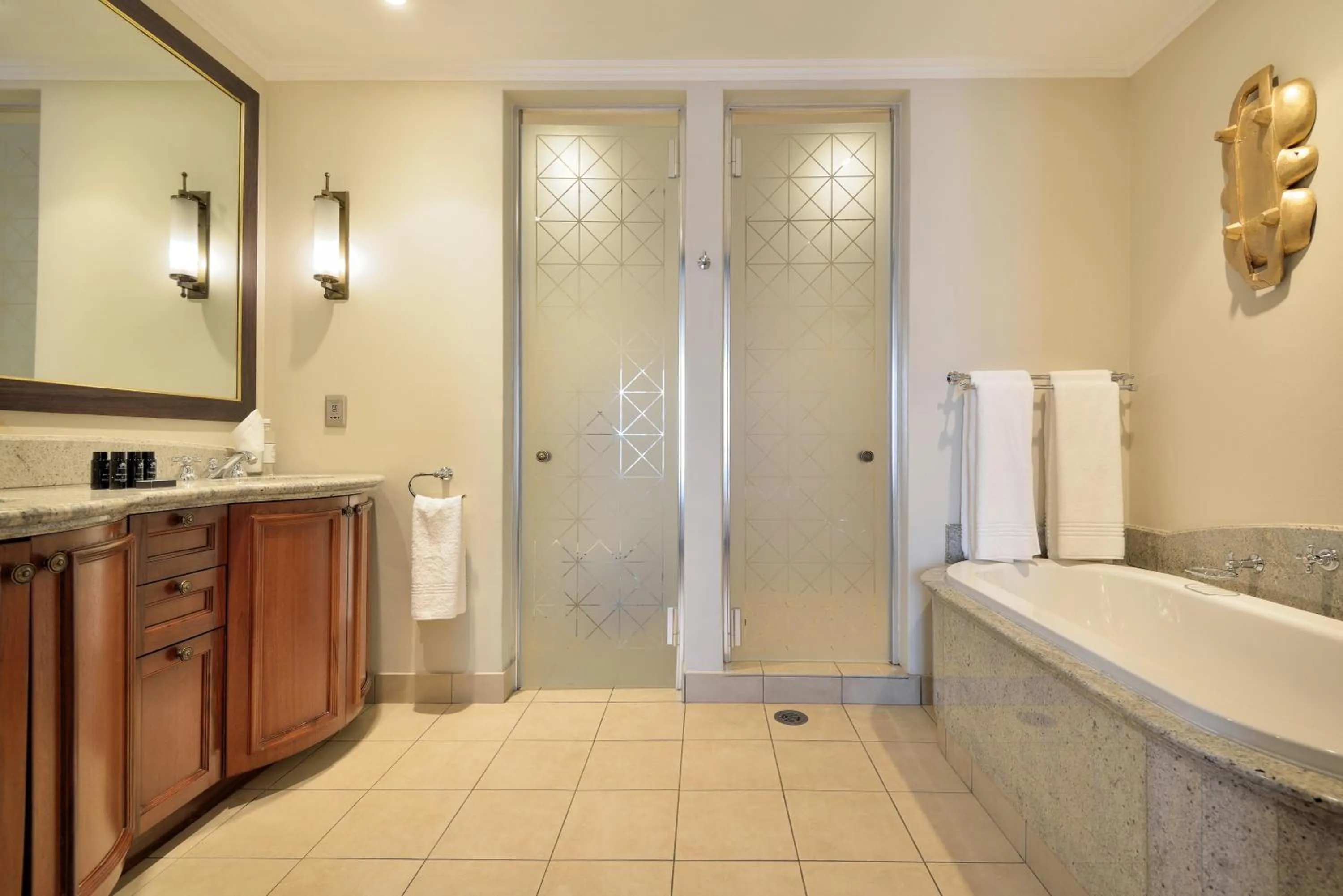 Bathroom in The Michelangelo Towers