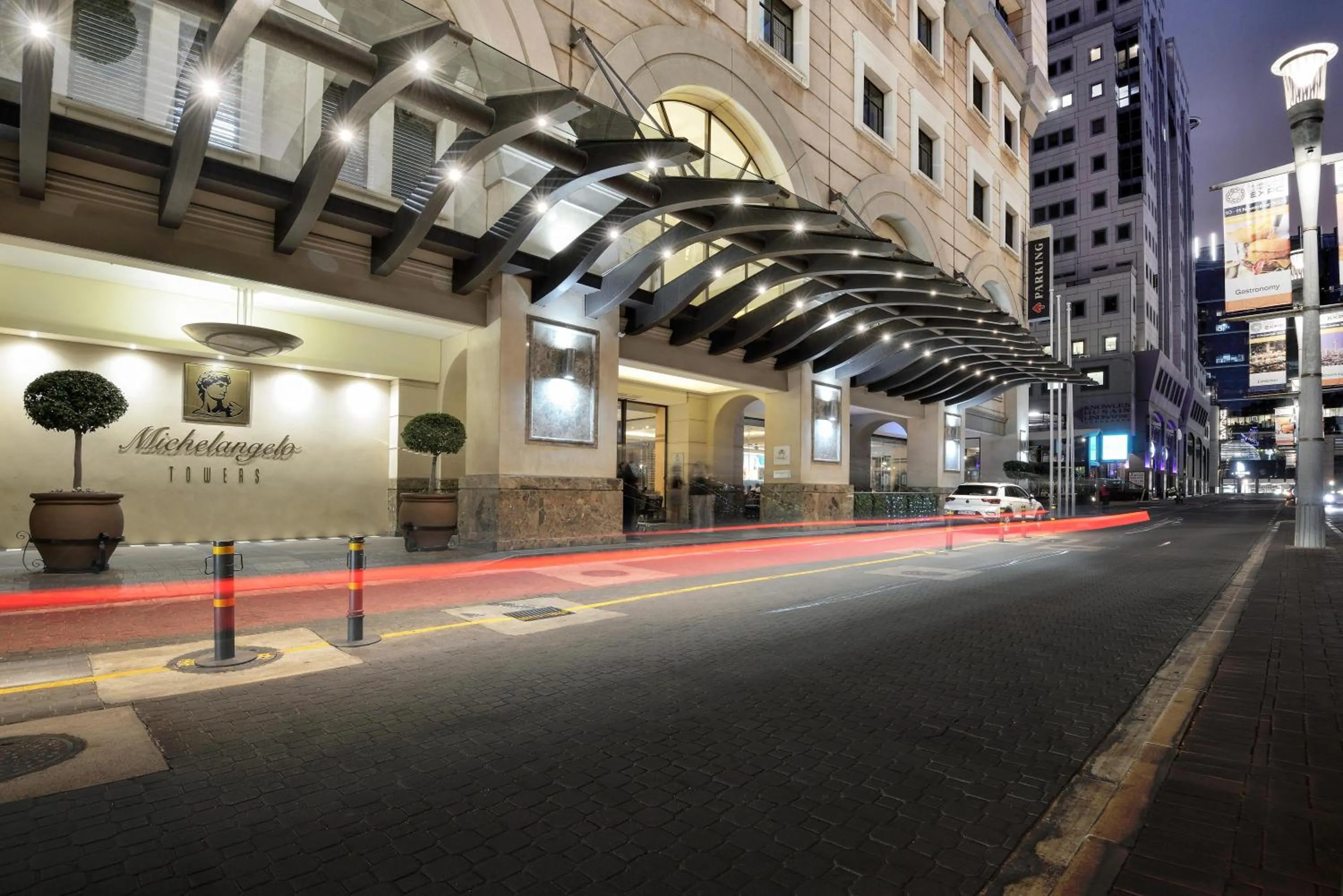 Property building in The Michelangelo Towers