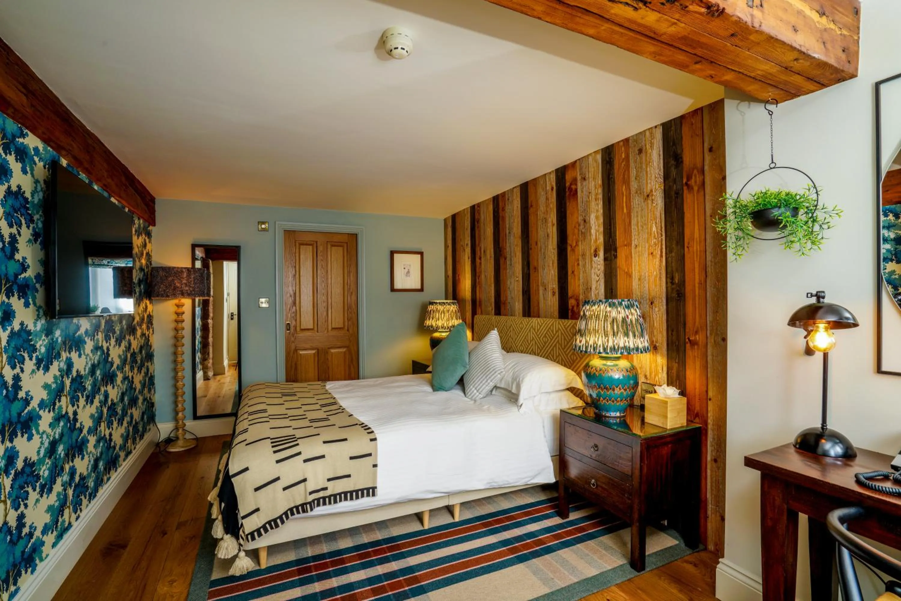 Bed in The Pheasant Inn