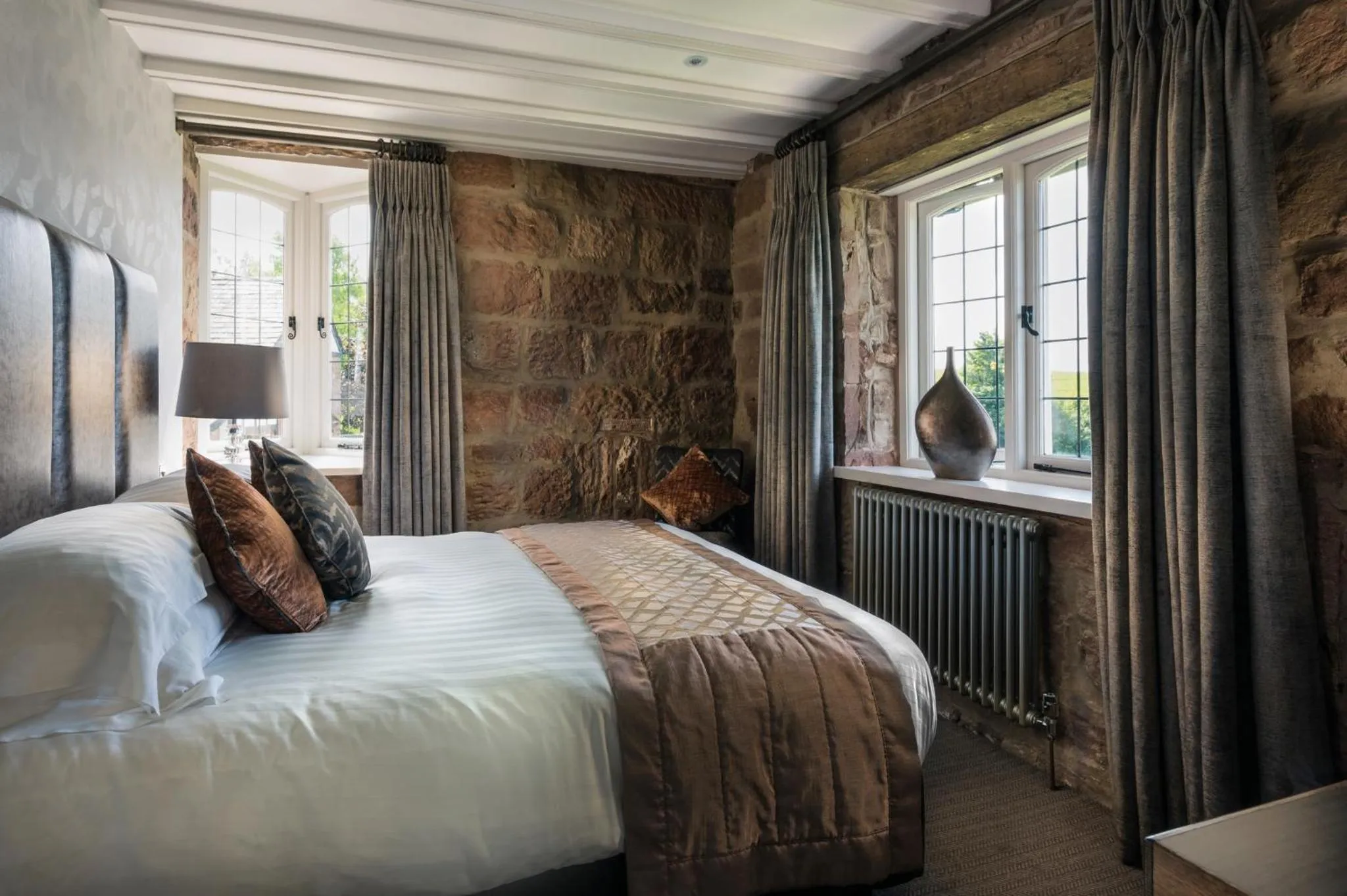 Bed in The Pheasant Inn