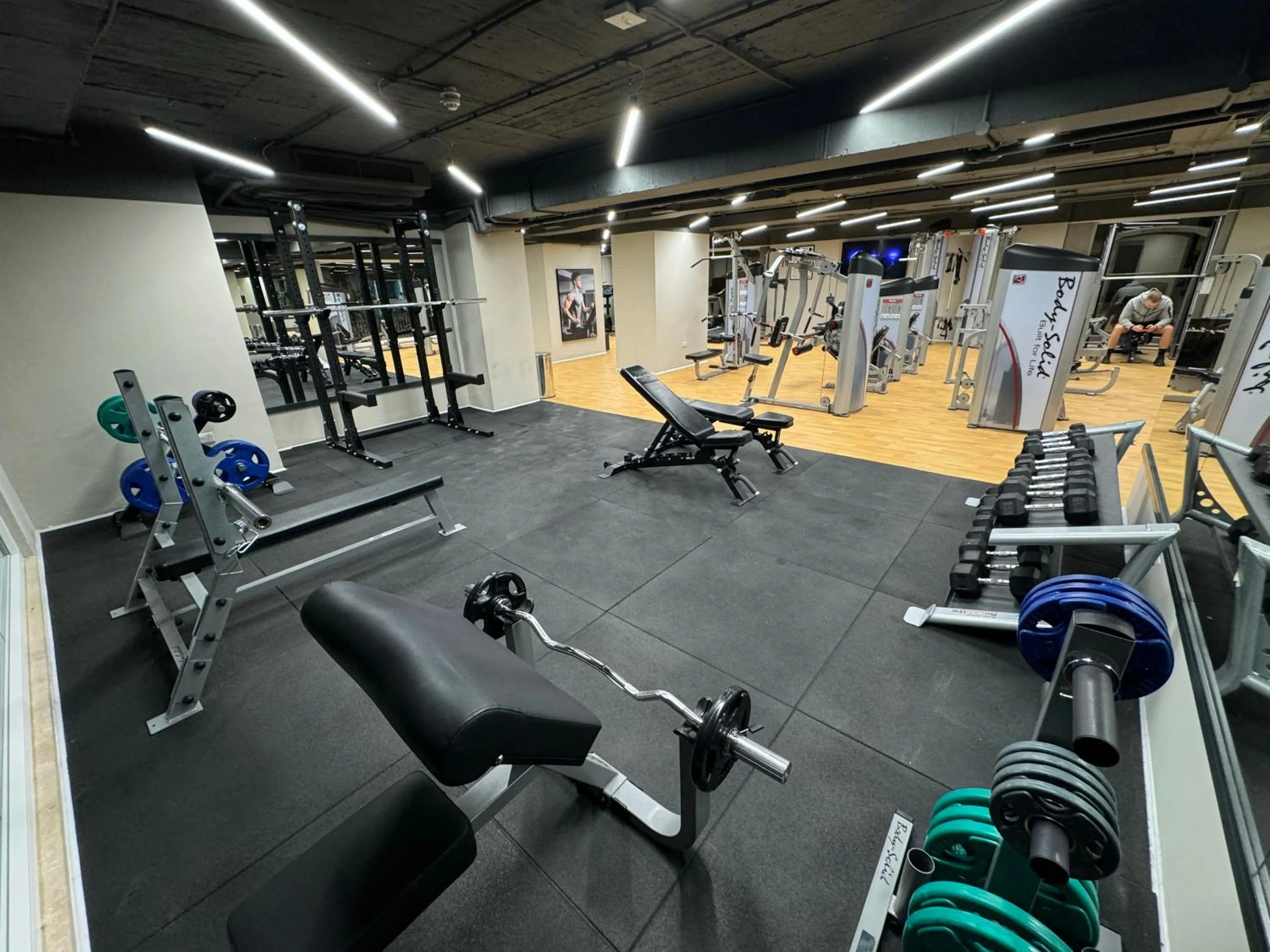 Fitness centre/facilities in QAWRA Palace Resort & SPA