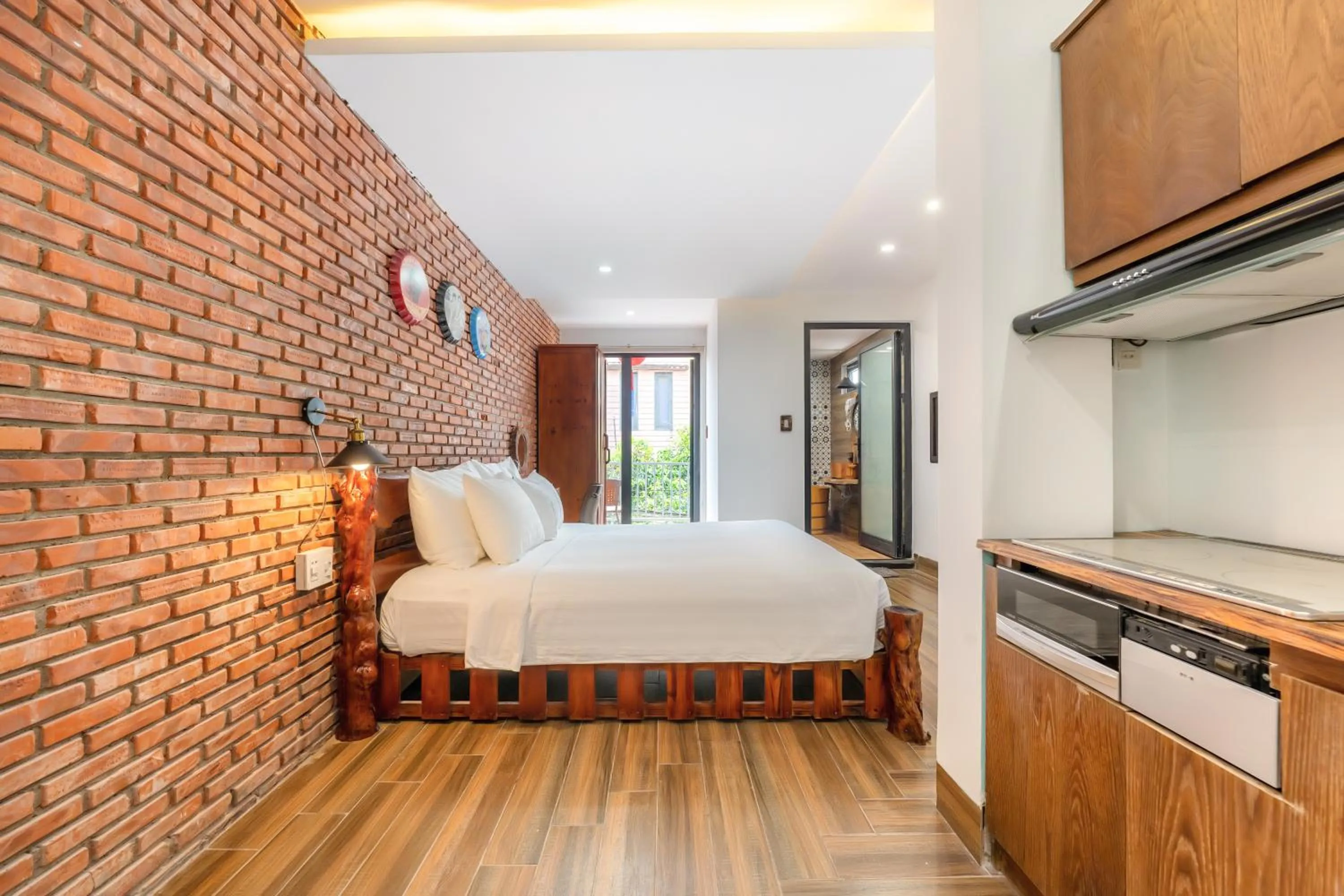 Bed in La An Old Town Hotel