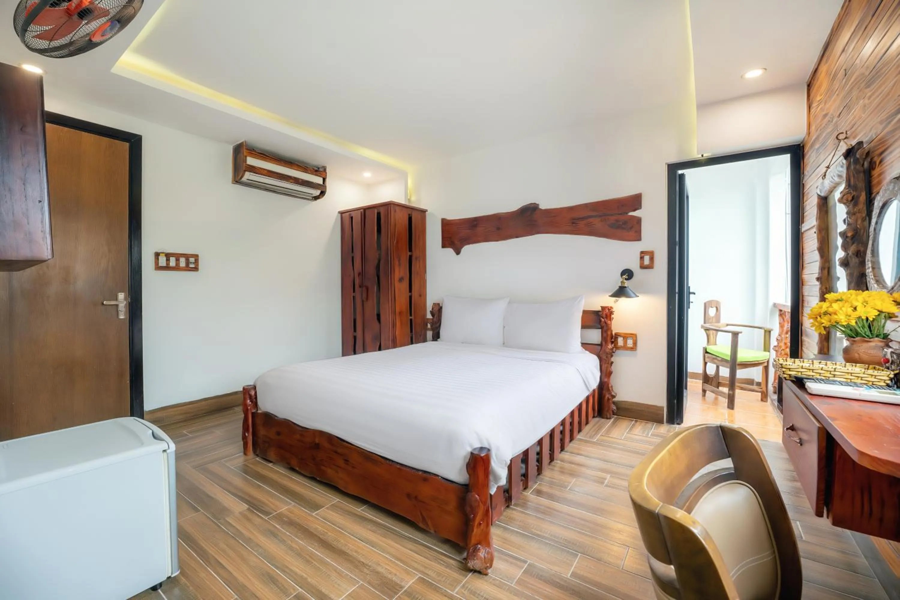 Bed in La An Old Town Hotel