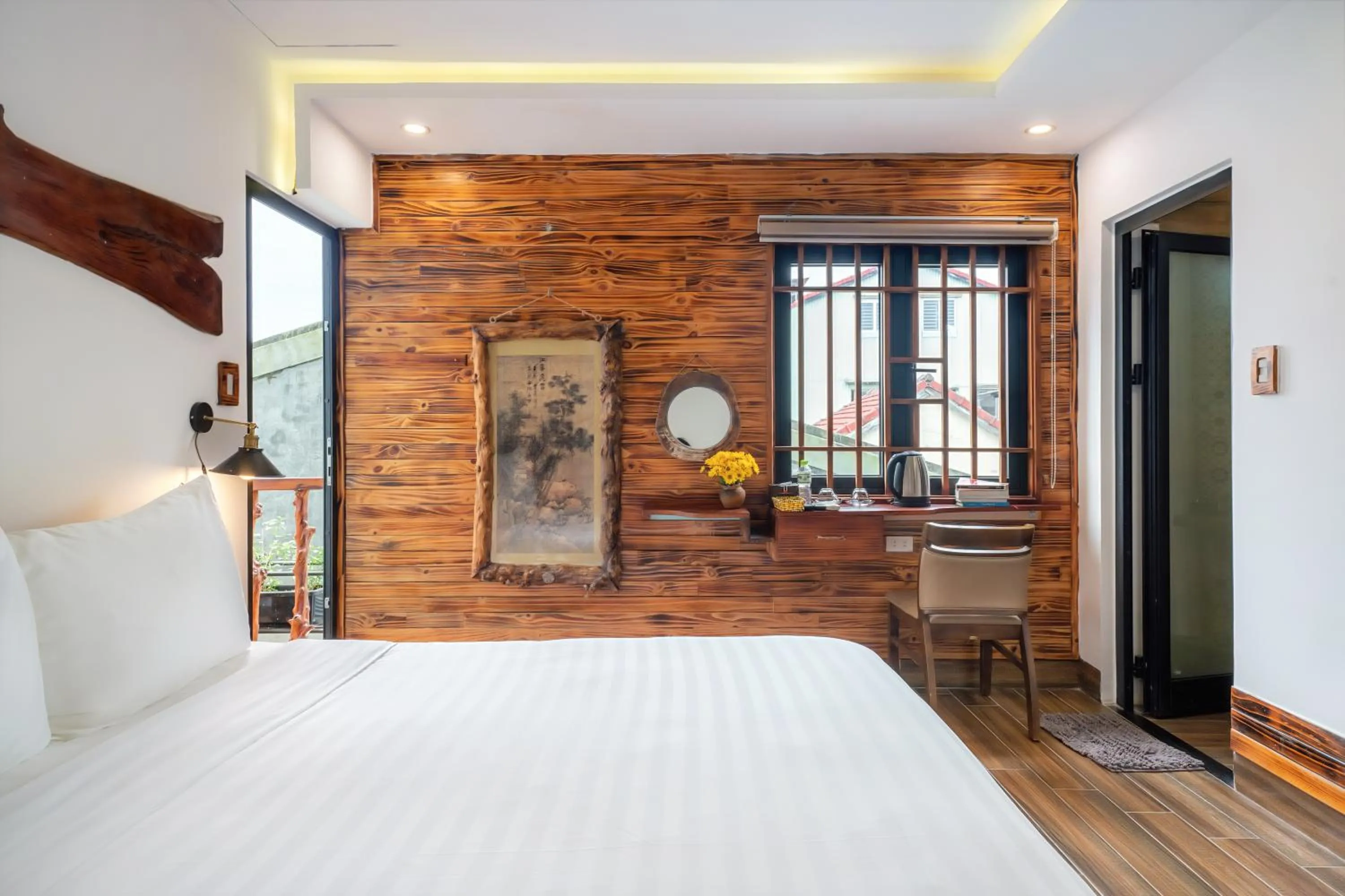 Bed in La An Old Town Hotel