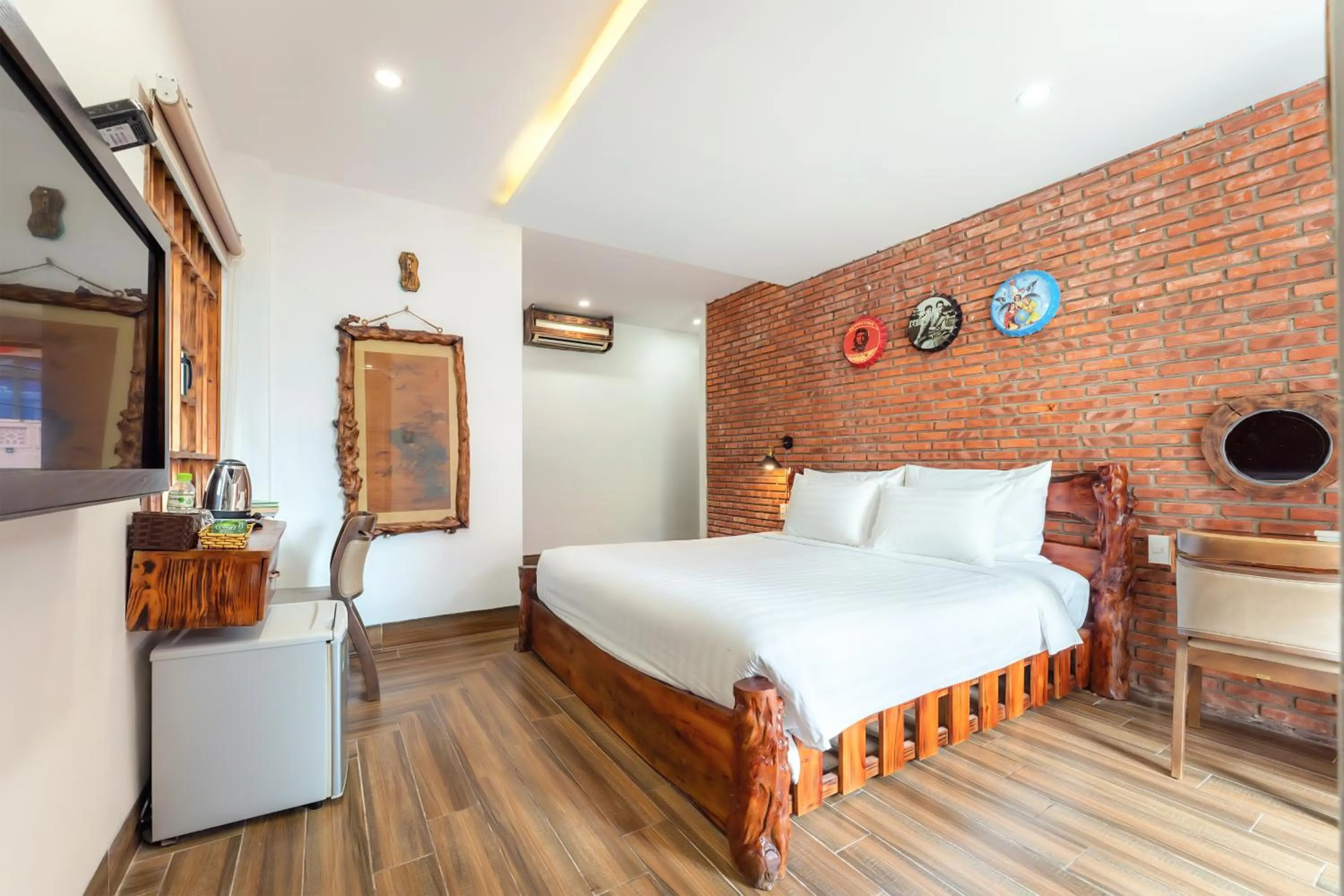 Bed in La An Old Town Hotel