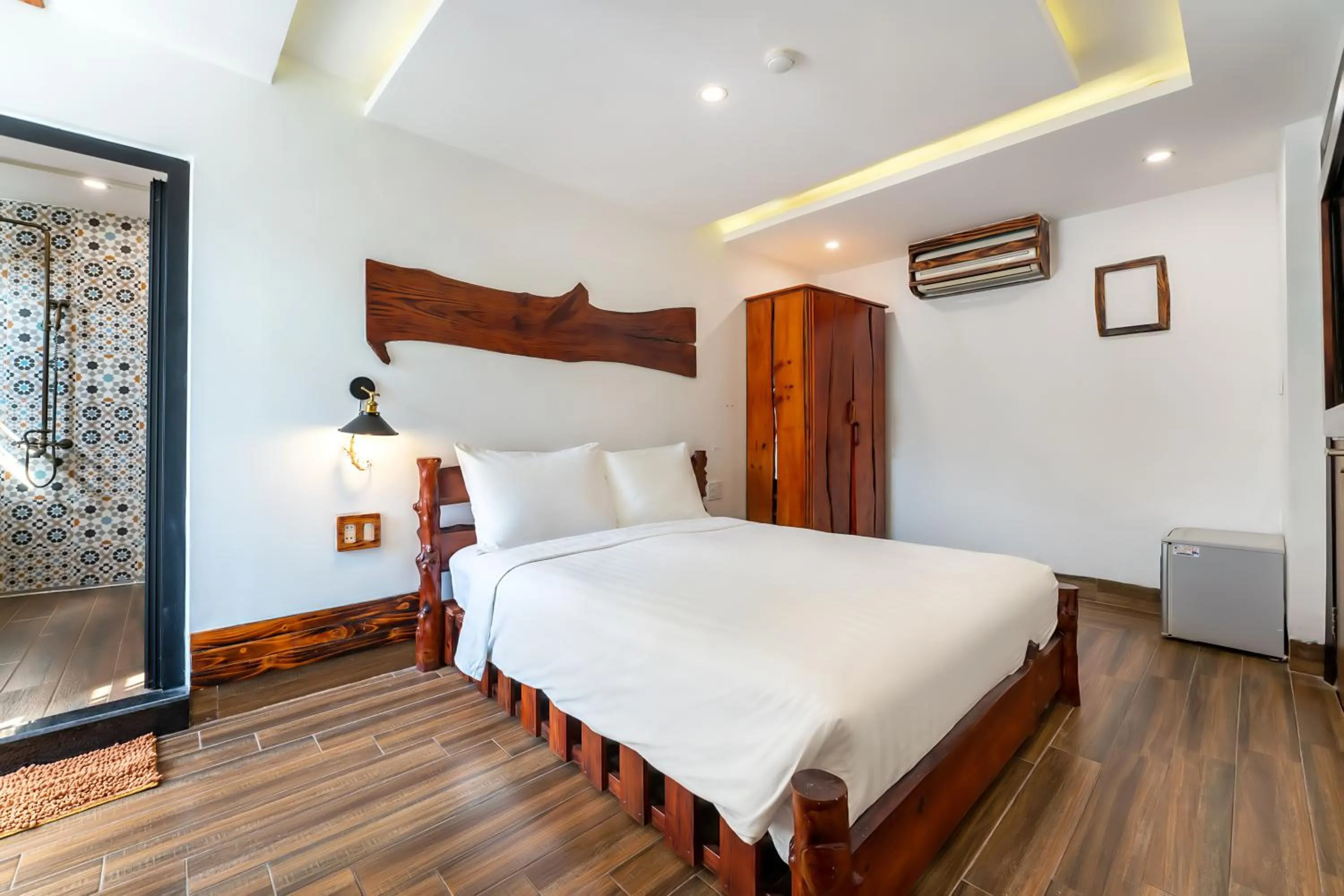 Bed in La An Old Town Hotel