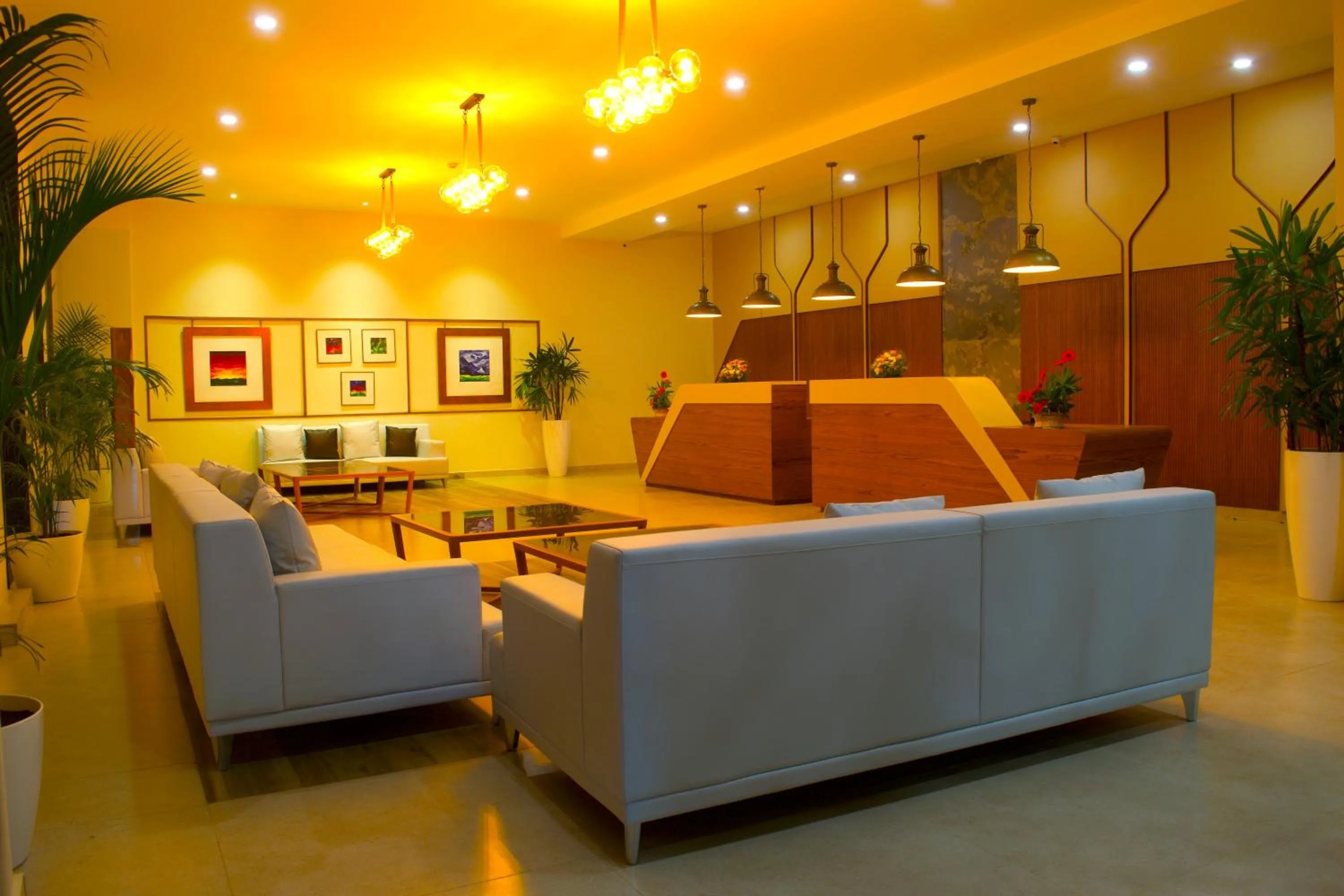 Lobby or reception in juSTa Rangers Munnar