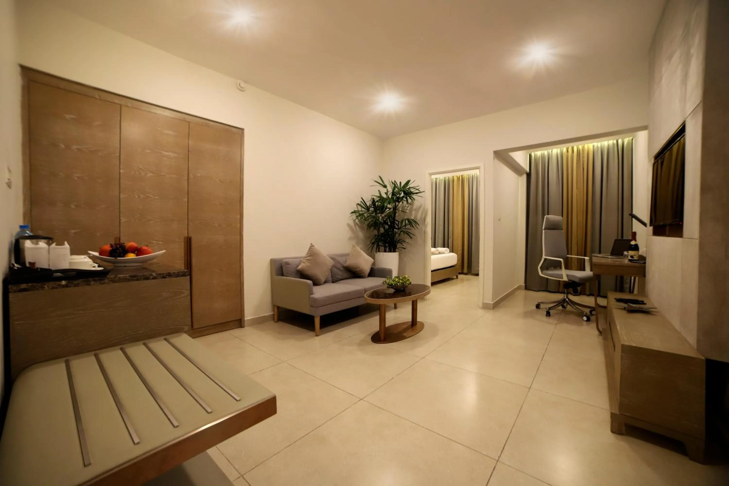 Living room in juSTa Rangers Munnar