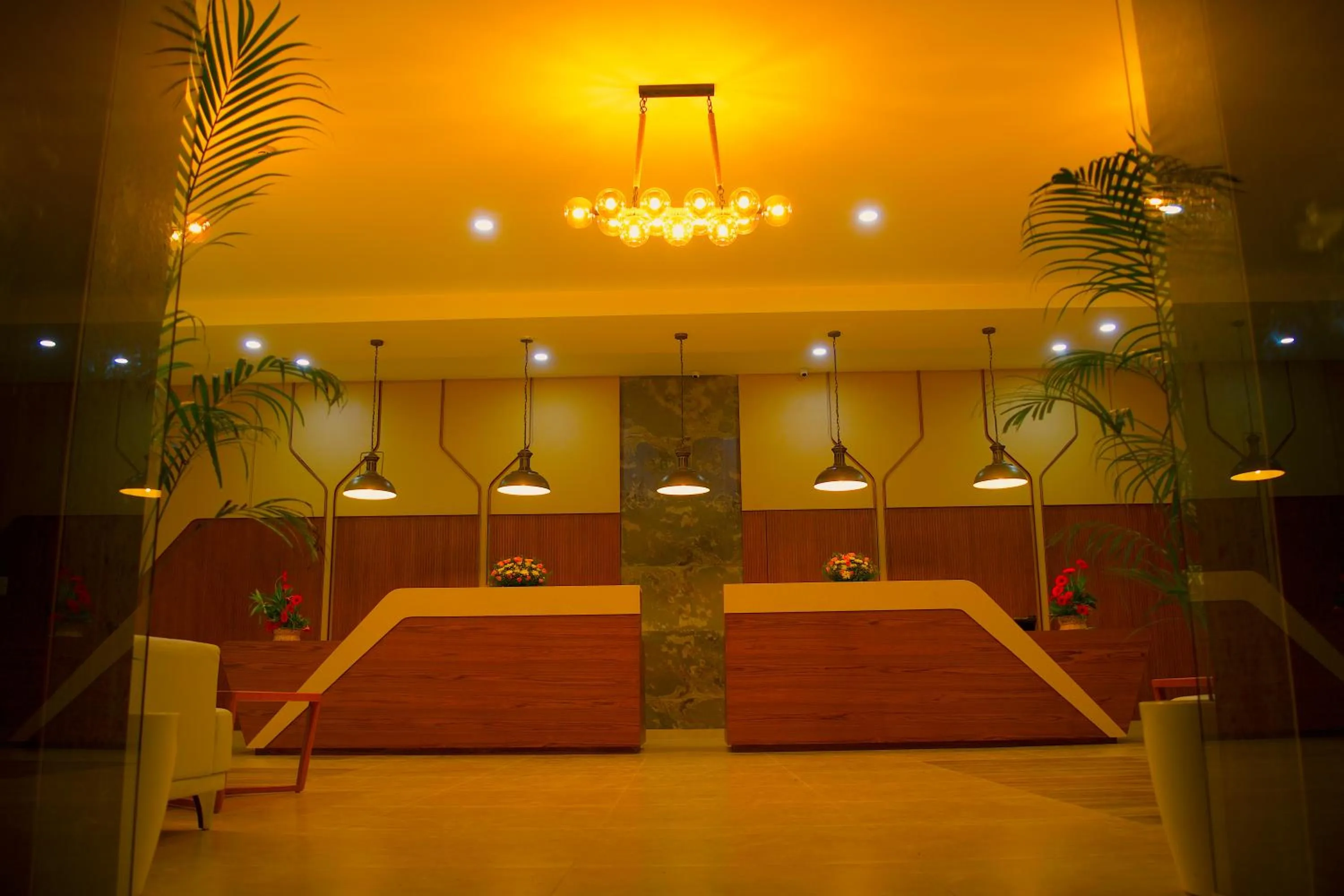 Lobby or reception in juSTa Rangers Munnar