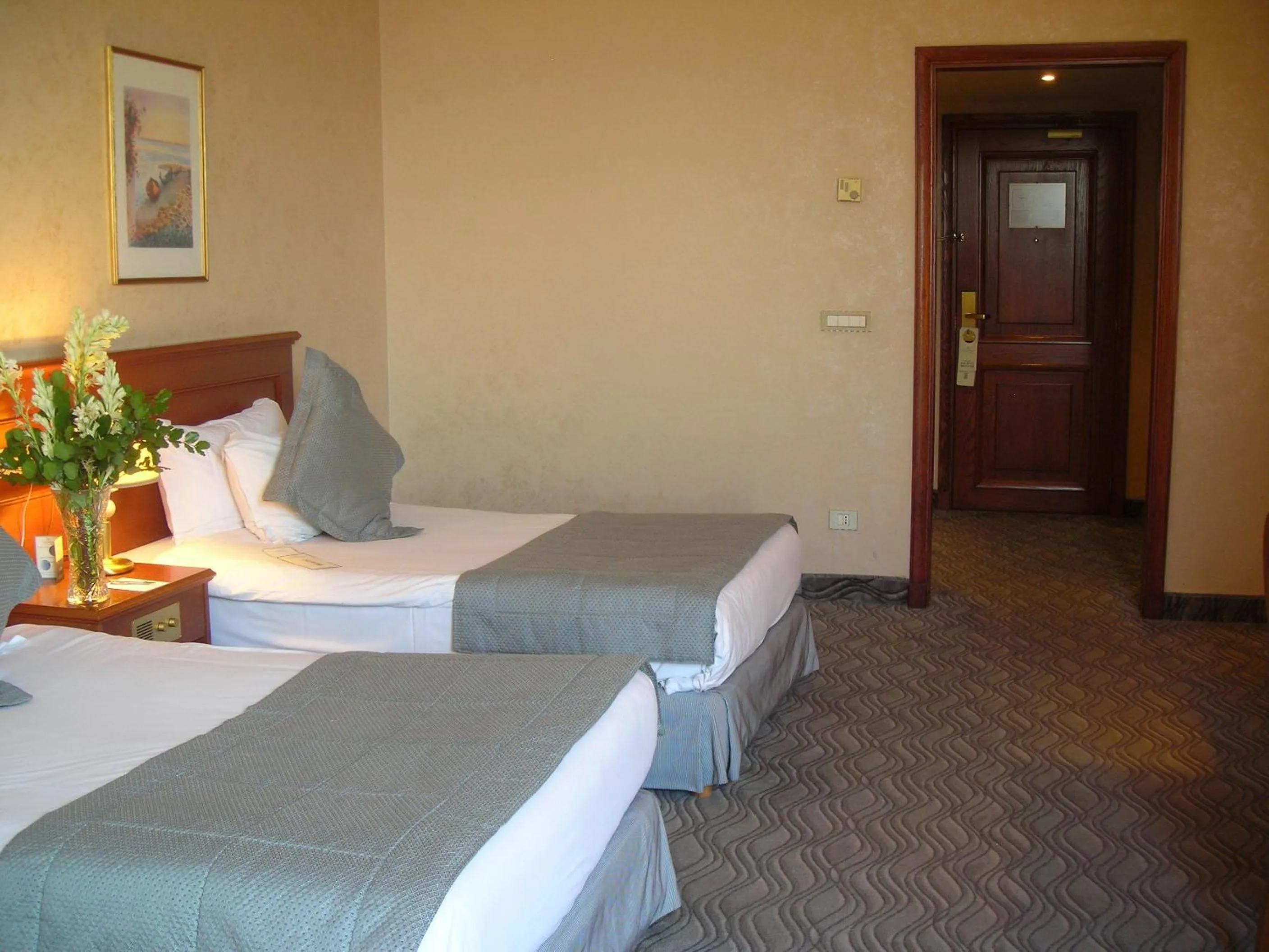 Bed in Bayview Hotel Beirut