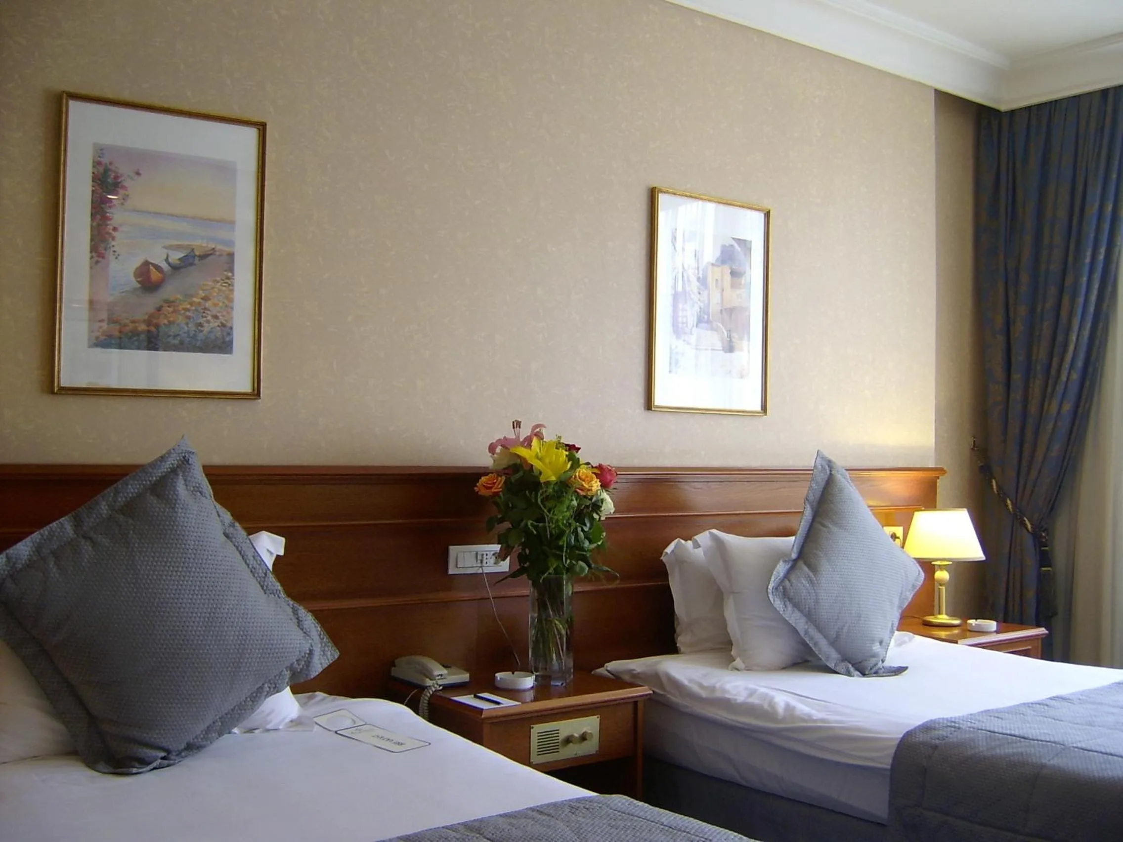 View (from property/room), Bed in Bayview Hotel Beirut