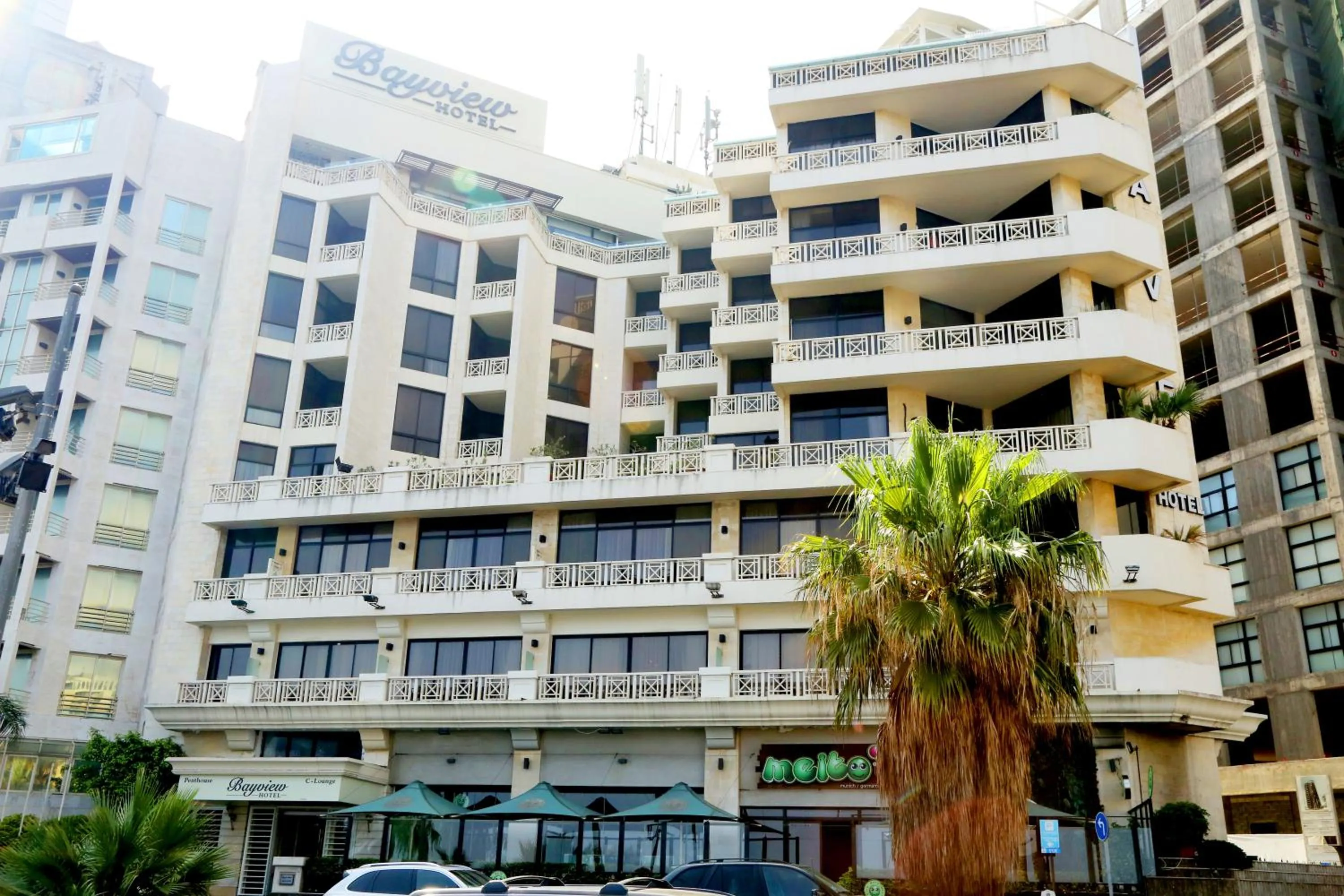 Property building in Bayview Hotel Beirut