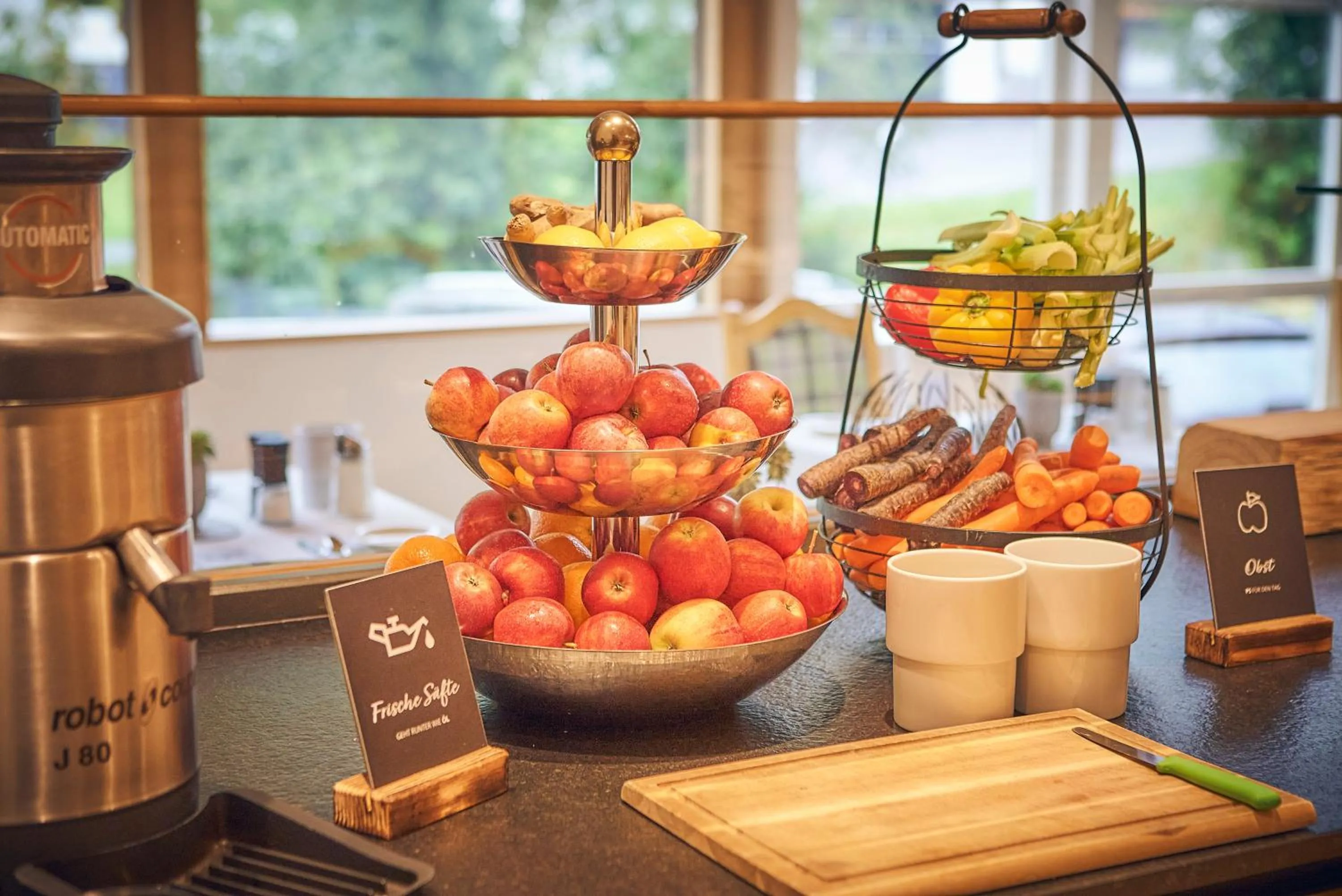 Buffet breakfast in Hotel Barbarahof Saalbach