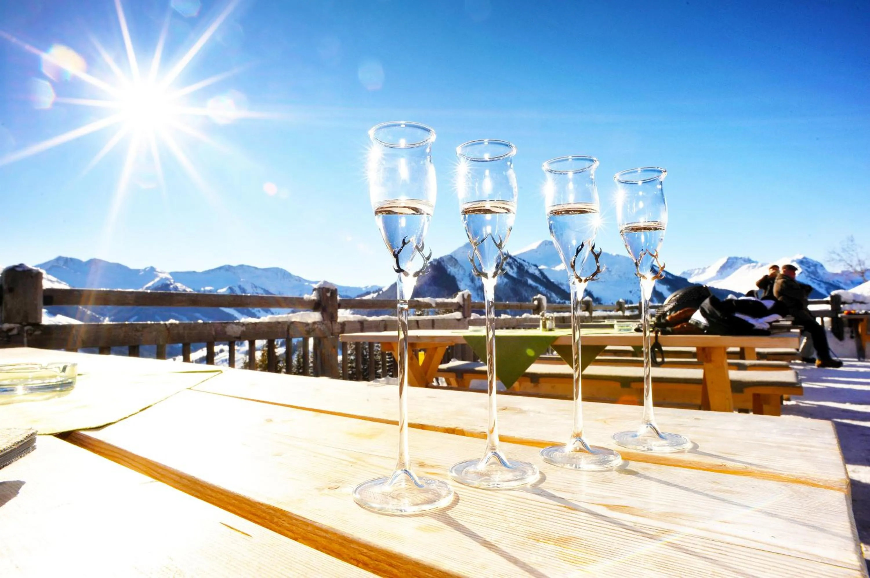 Skiing in Hotel Barbarahof Saalbach