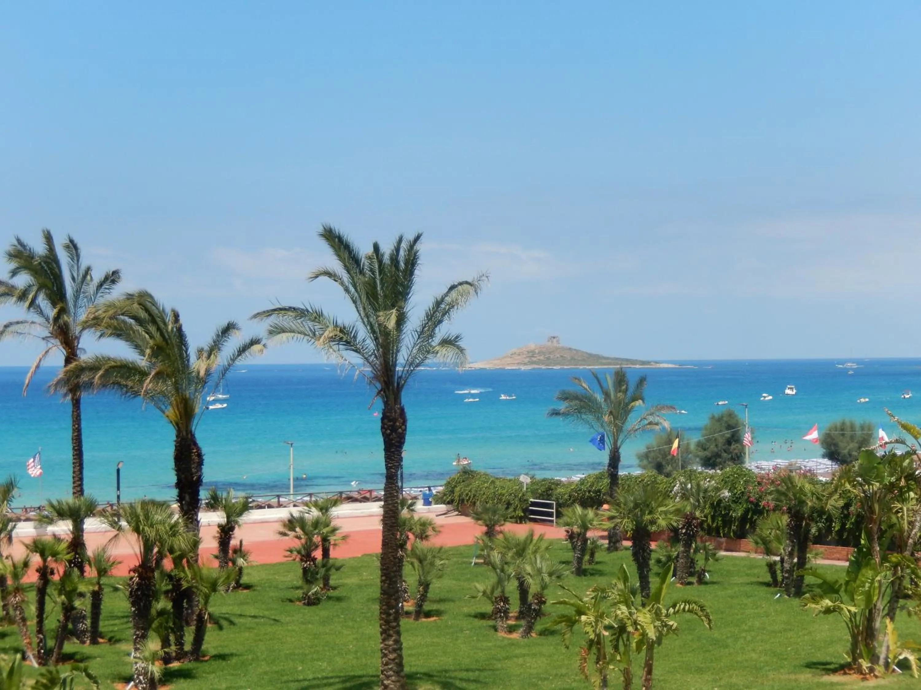 Patio in Saracen Sands Hotel & Congress Centre - Palermo