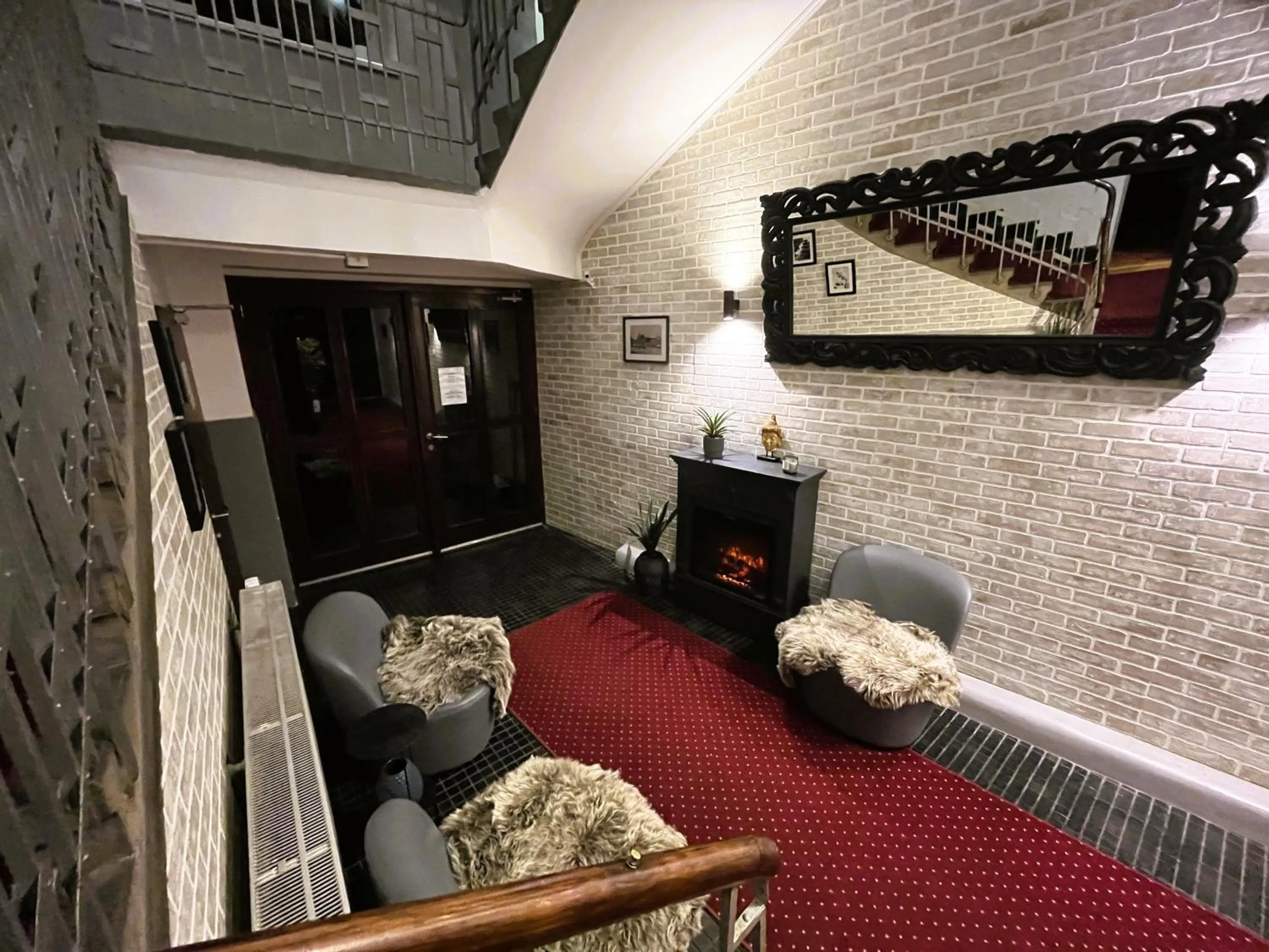 Lobby or reception in Pension Falconi