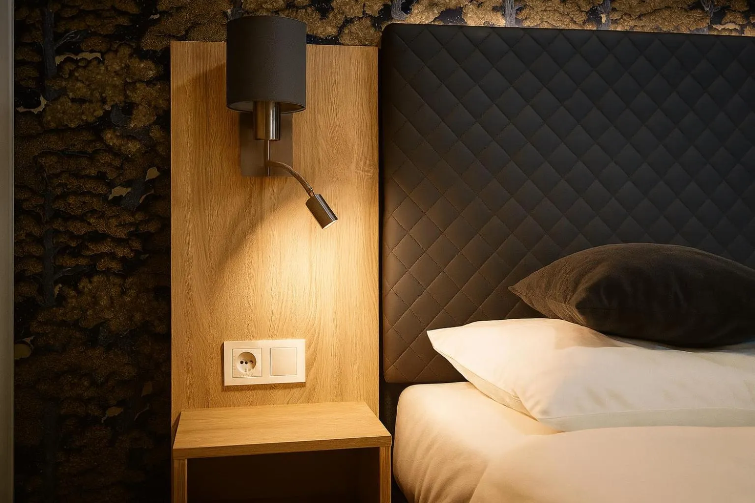 Bed in Pension Falconi