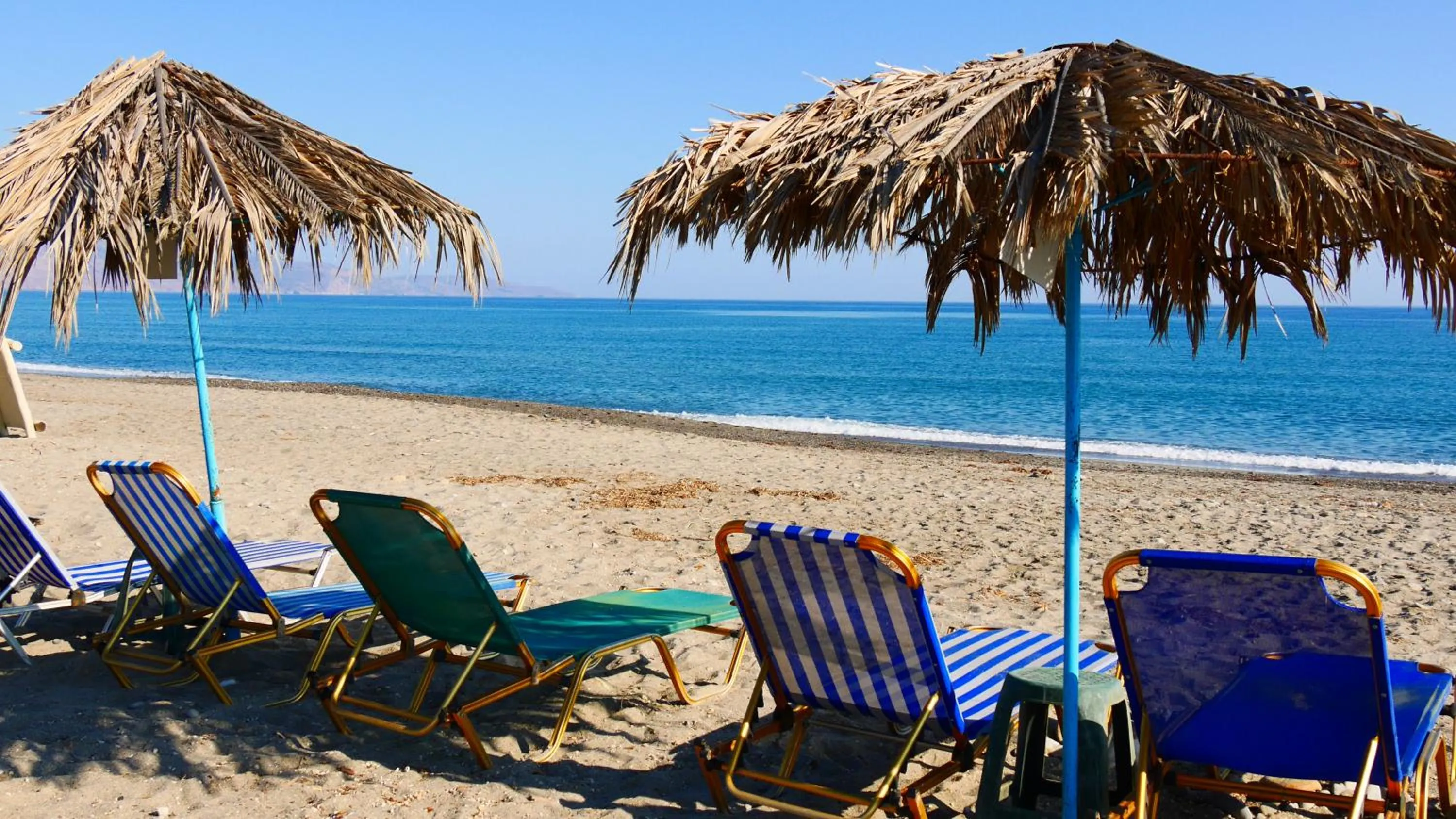 Beach in Stavros Villas&Apartments