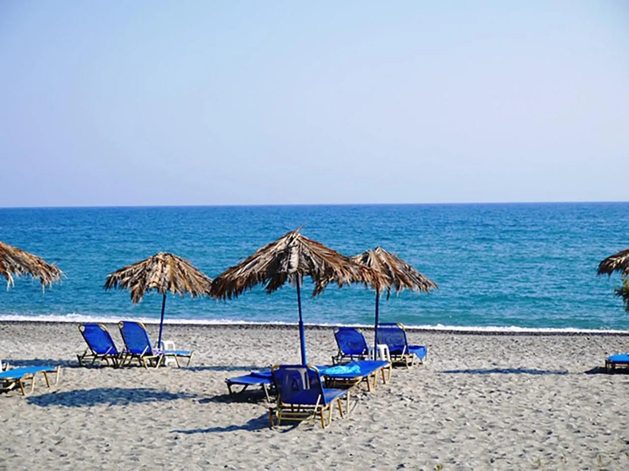 Beach in Stavros Villas&Apartments