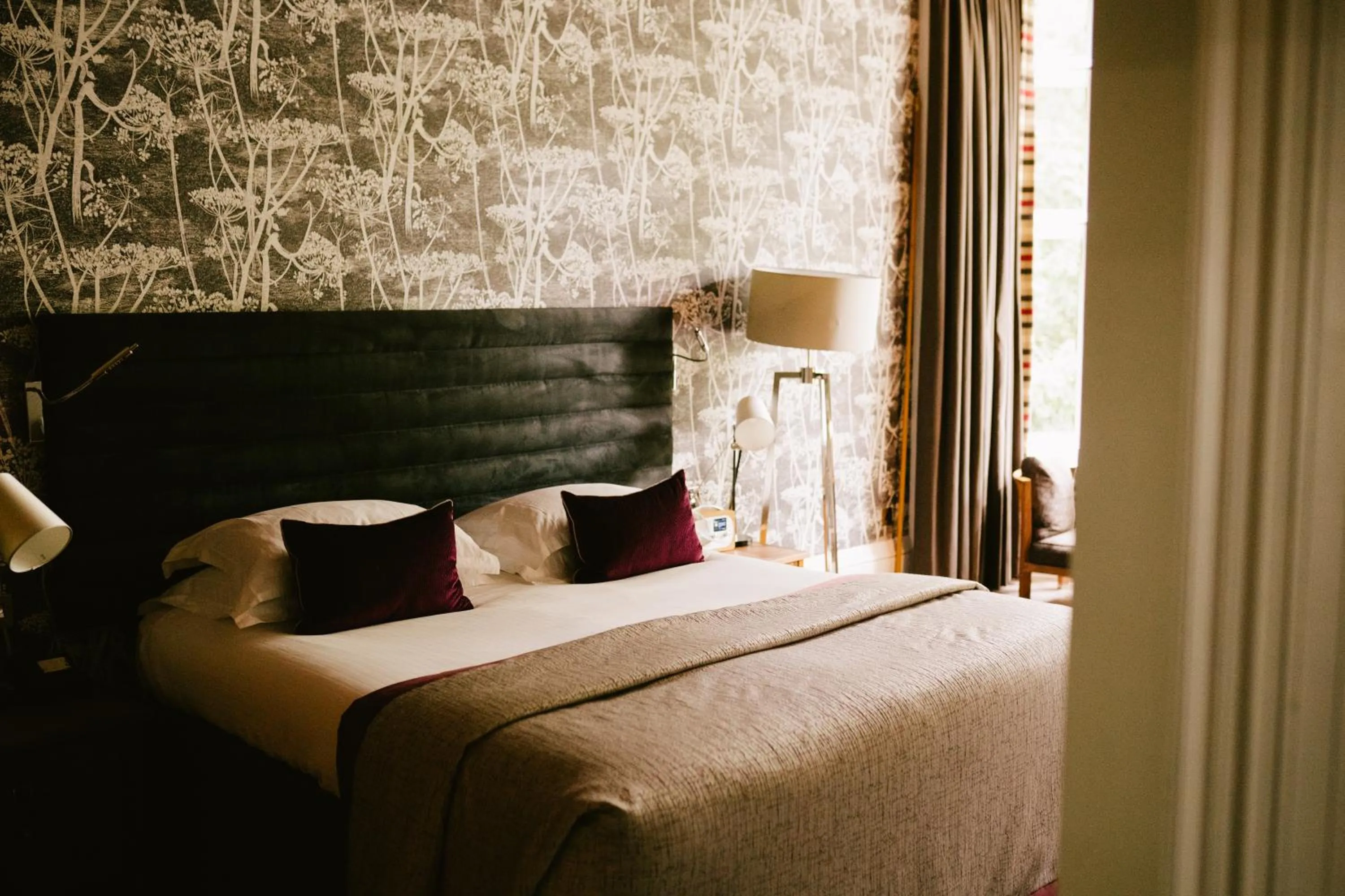 Bed in Jesmond Dene House