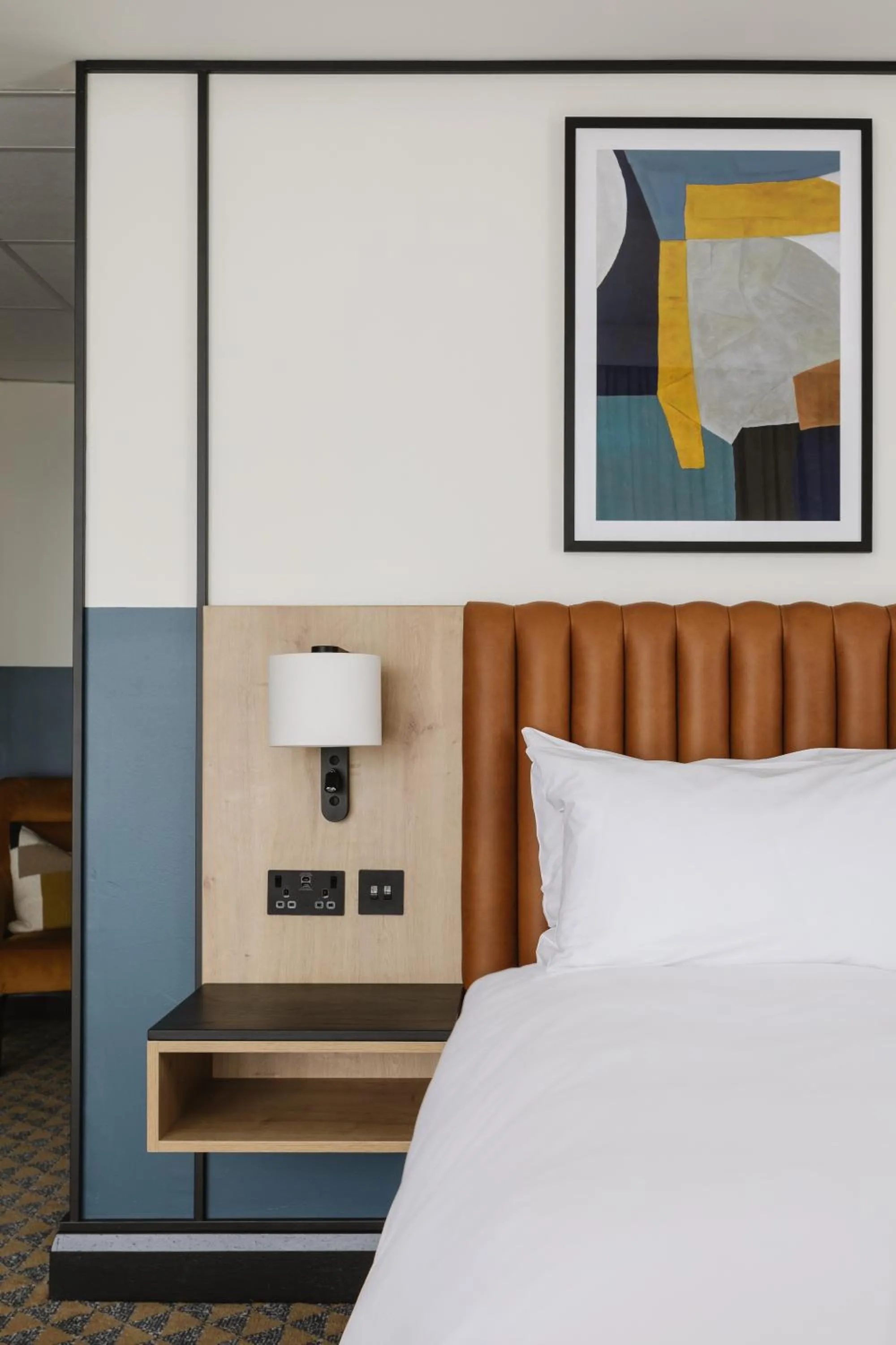 Bed in Radisson Blu Hotel Belfast