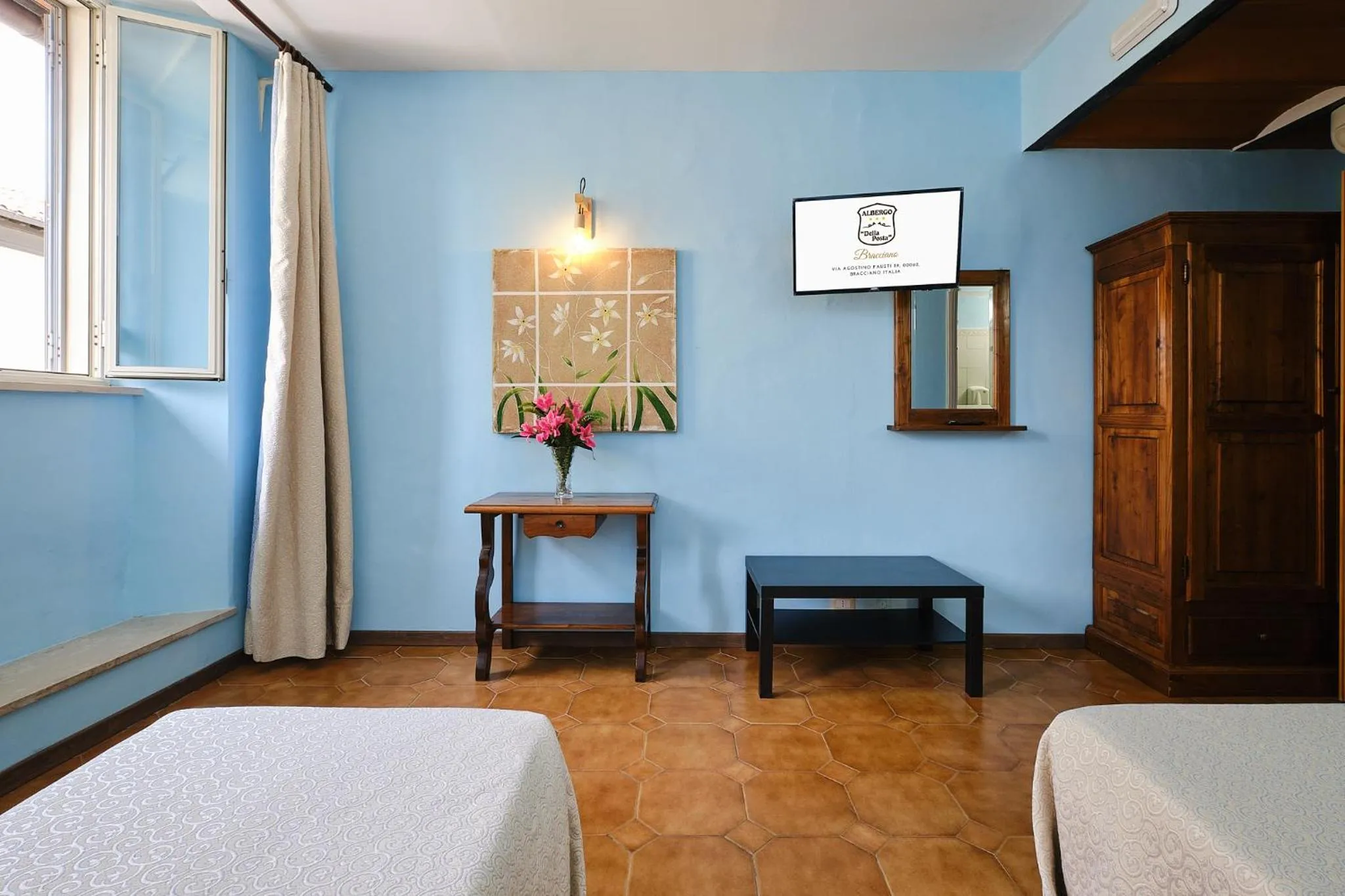 Bed in Albergo Della Posta