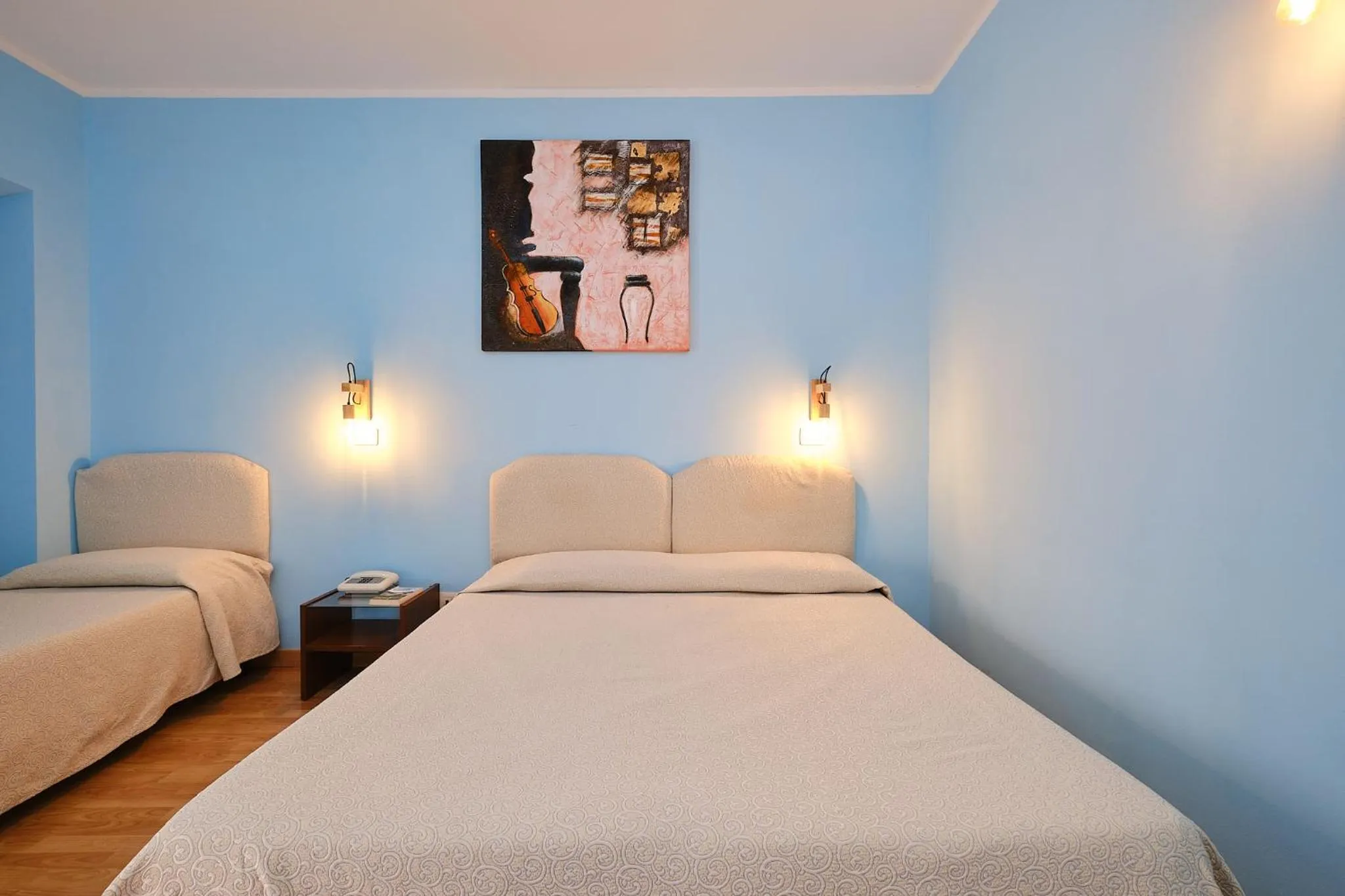 Bed in Albergo Della Posta