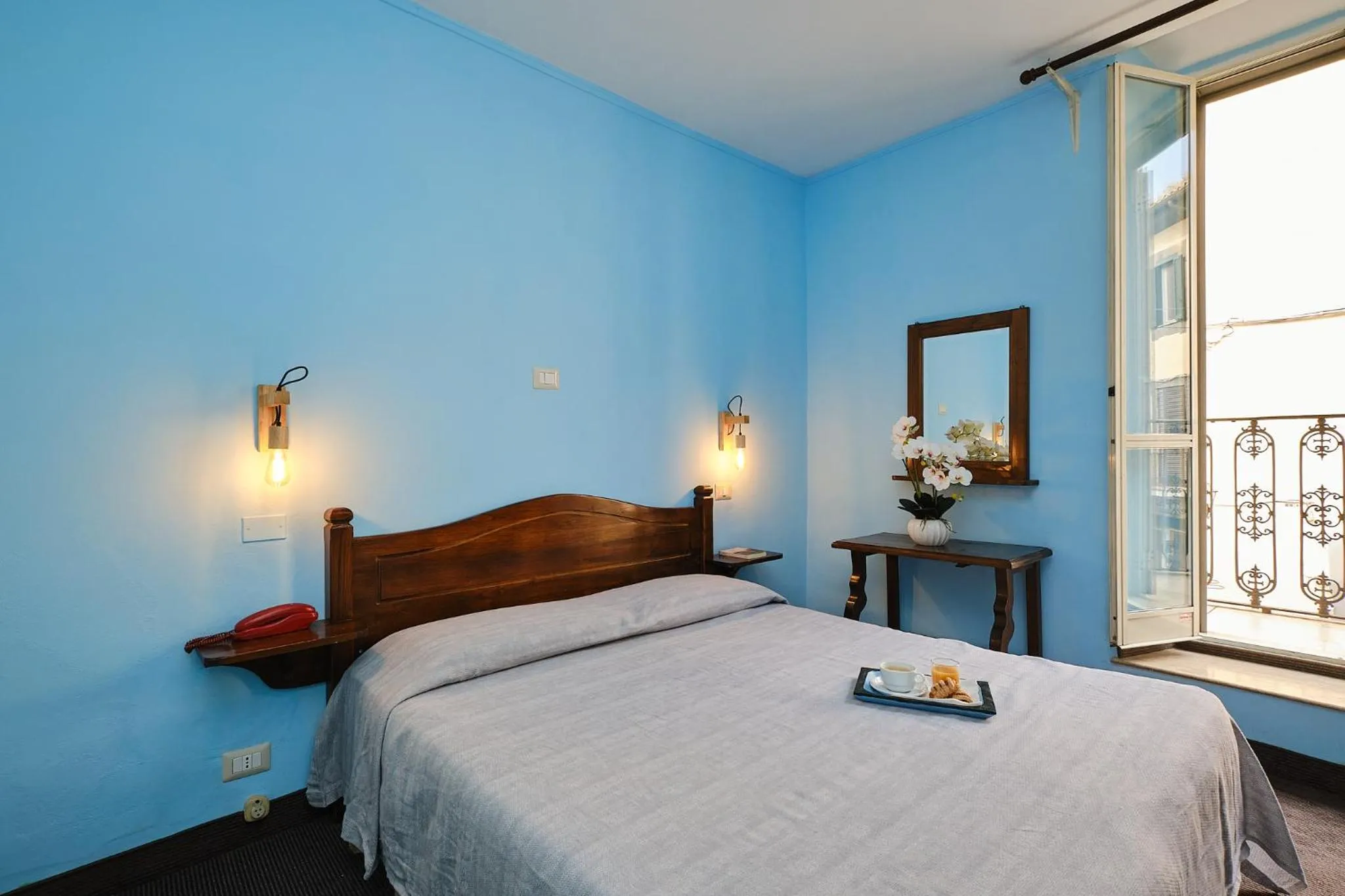 Bed in Albergo Della Posta