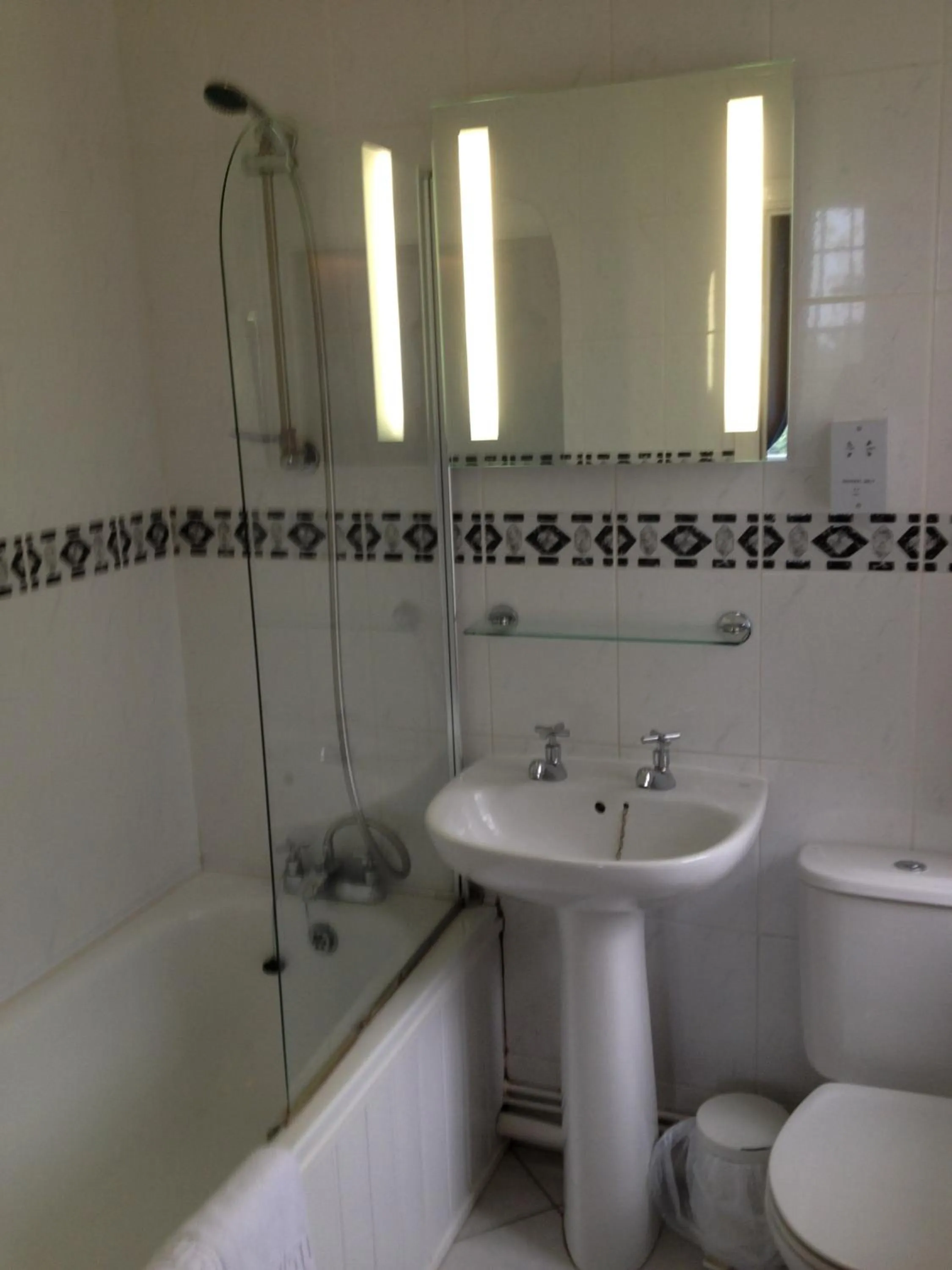 Bathroom in Ty Newydd Country Hotel