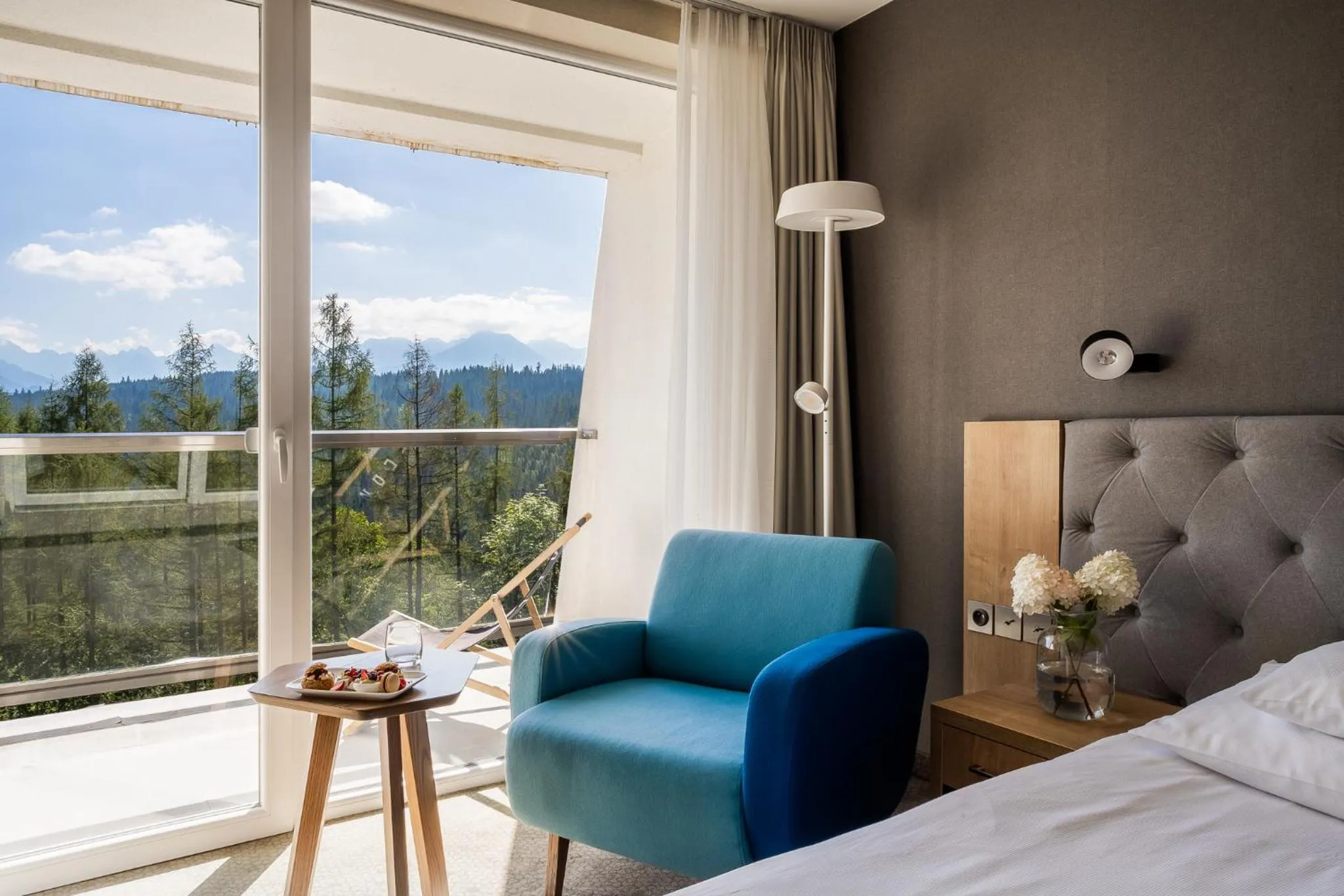 Bed in Hotel HARNAŚ dla dorosłych z widokiem na Tatry - Adults only