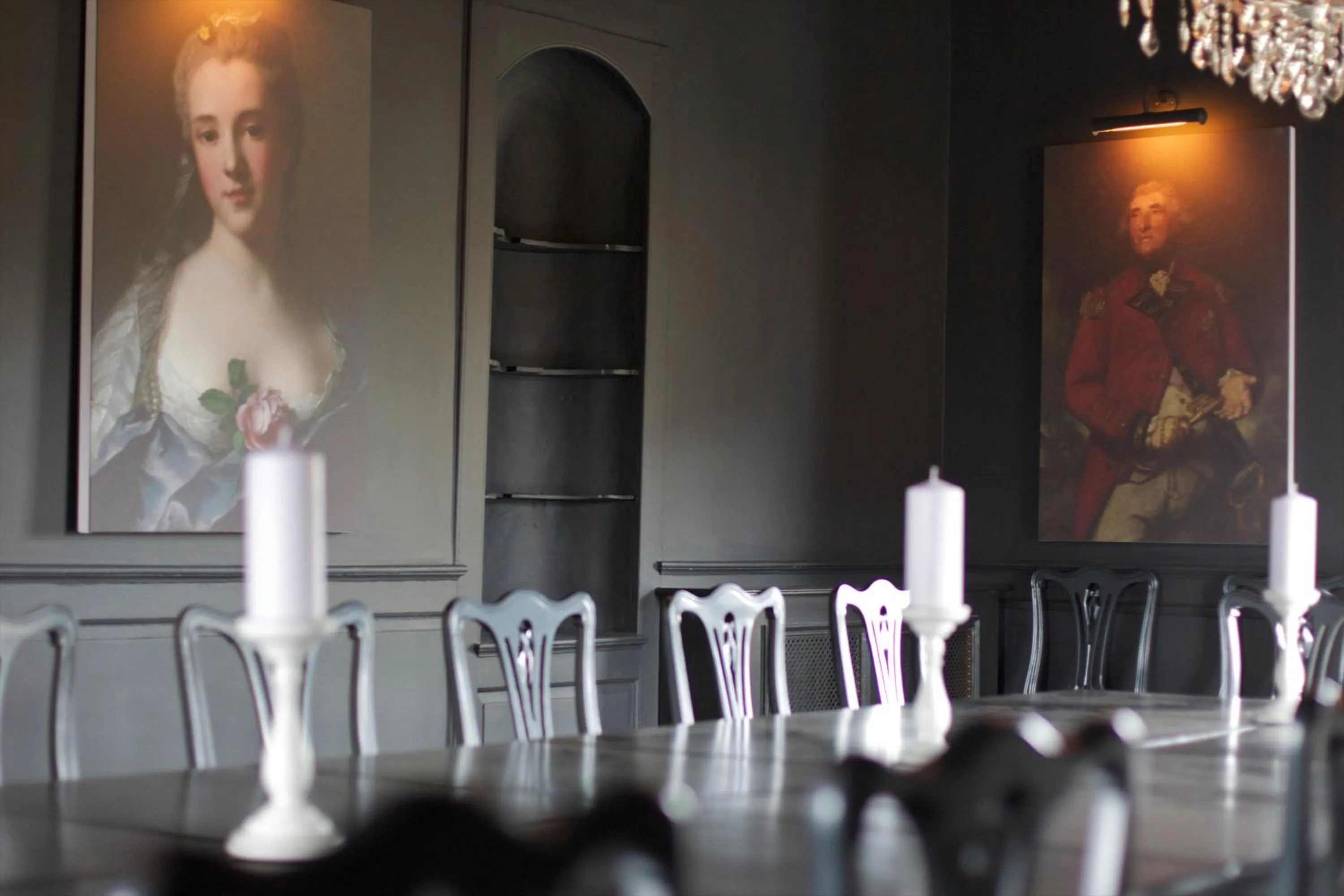 Decorative detail in The Kings Arms