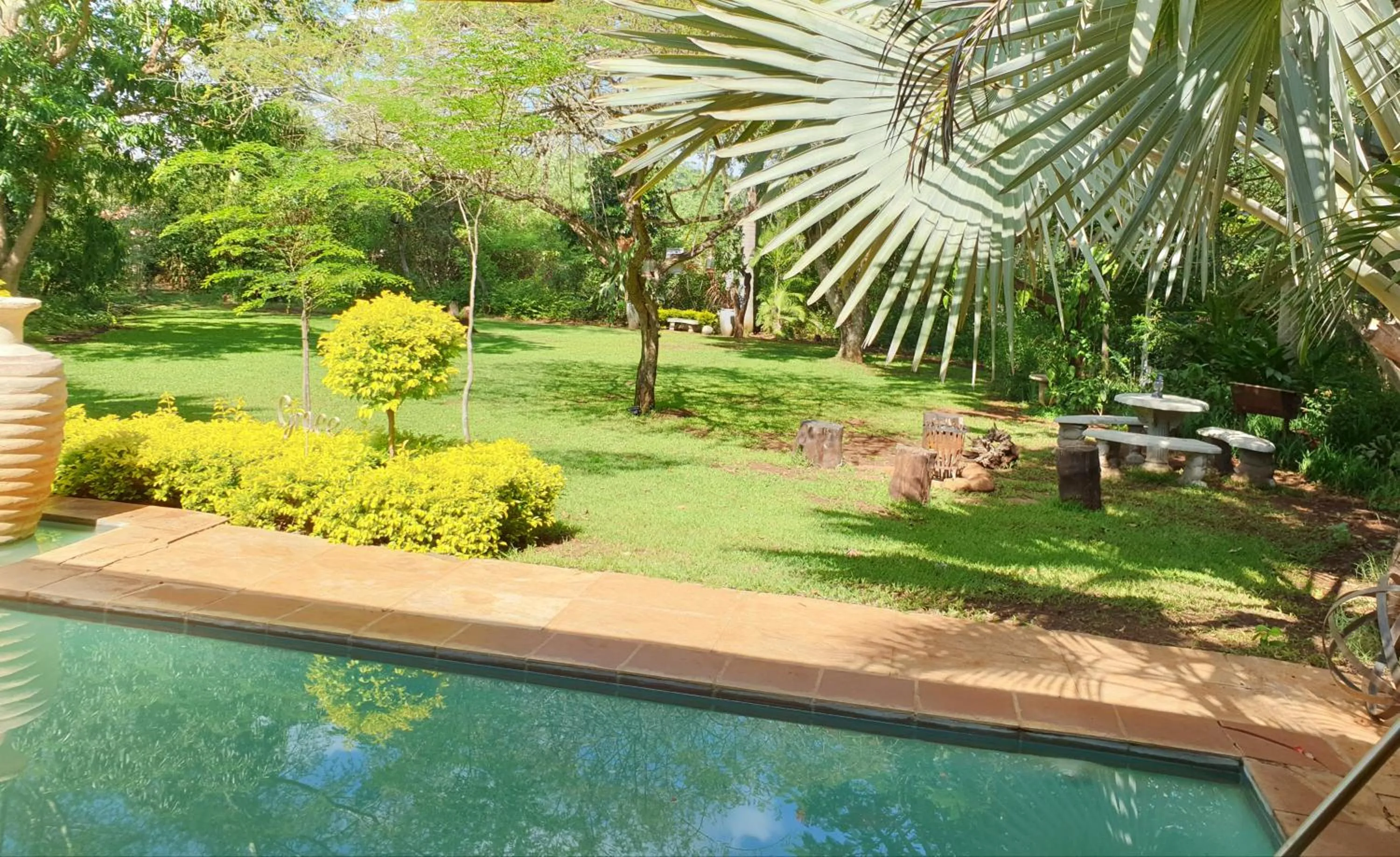 Garden in Kruger Allo B&B