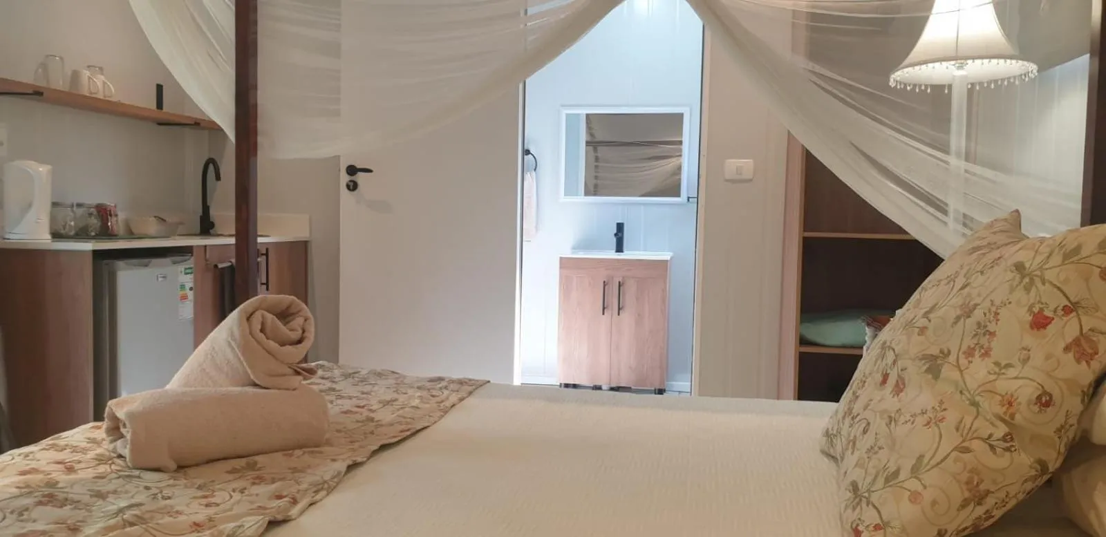 Bed in Kruger Allo B&B