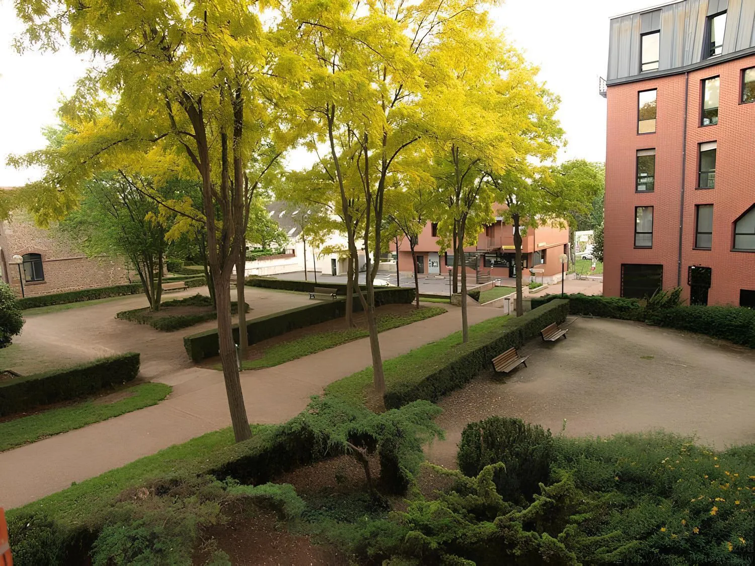 Garden in Hôtel Garabel