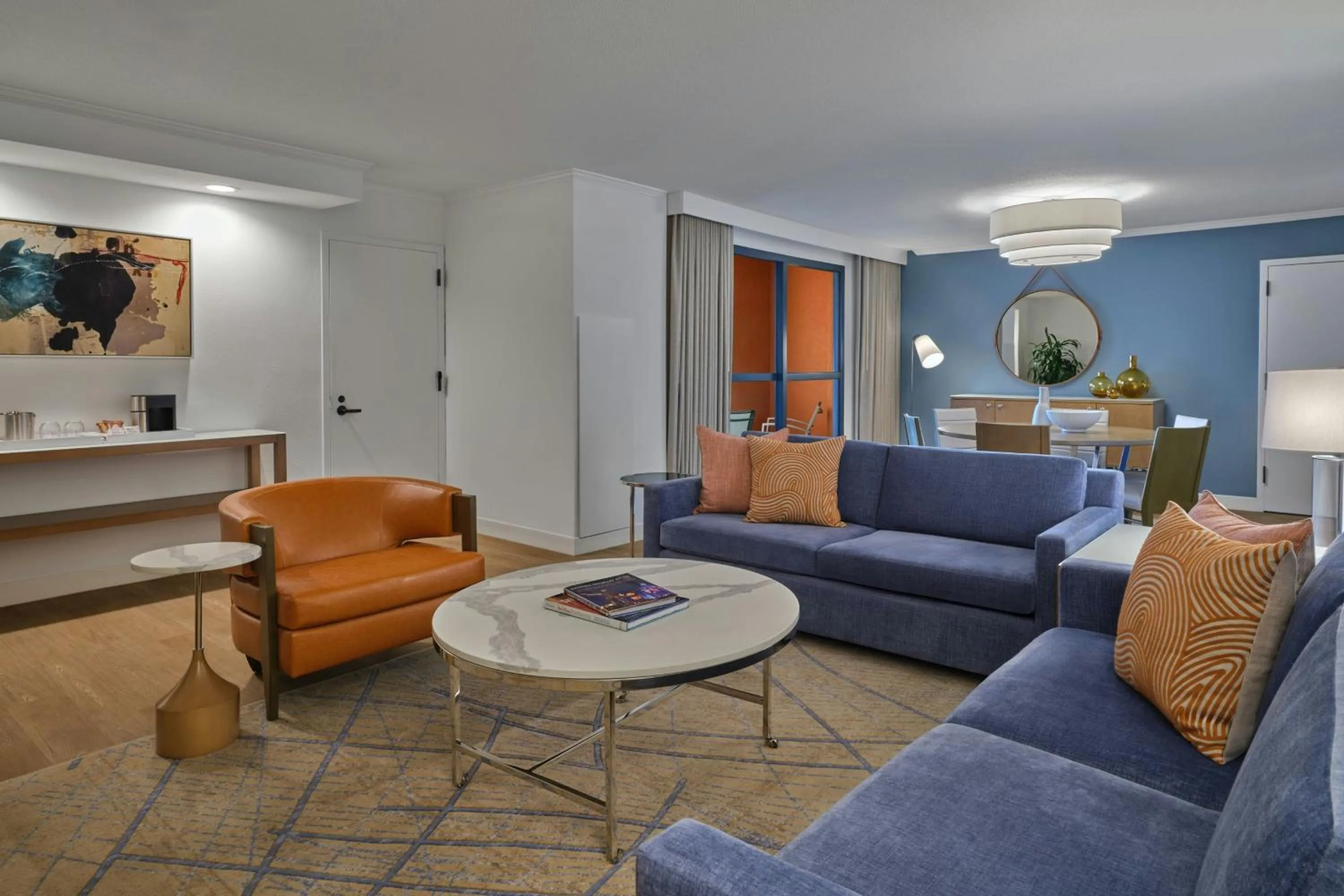 Photo of the whole room in Walt Disney World Swan