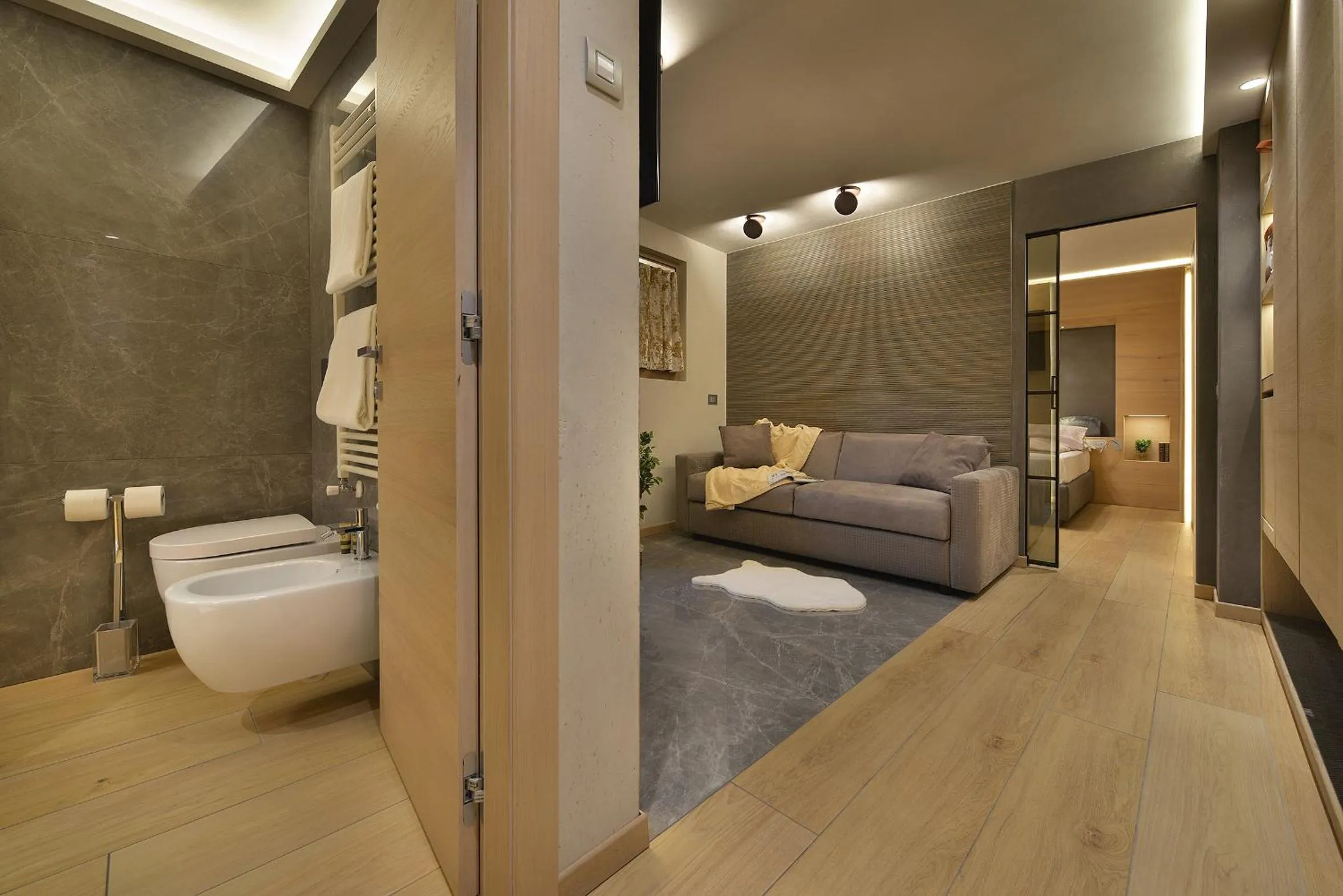 Bathroom in Hotel Compagnoni