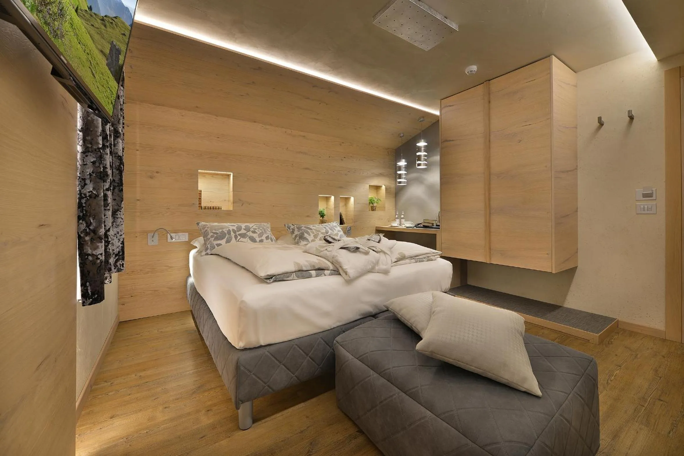 Bedroom in Hotel Compagnoni