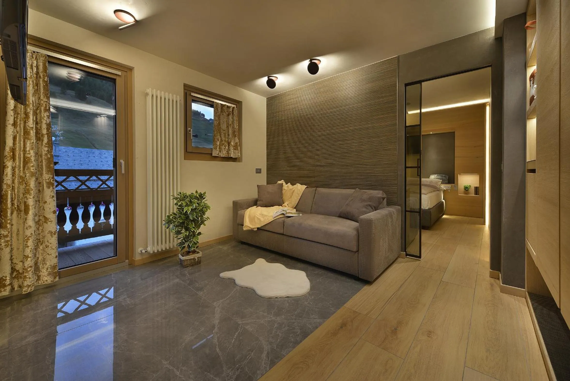 Living room in Hotel Compagnoni